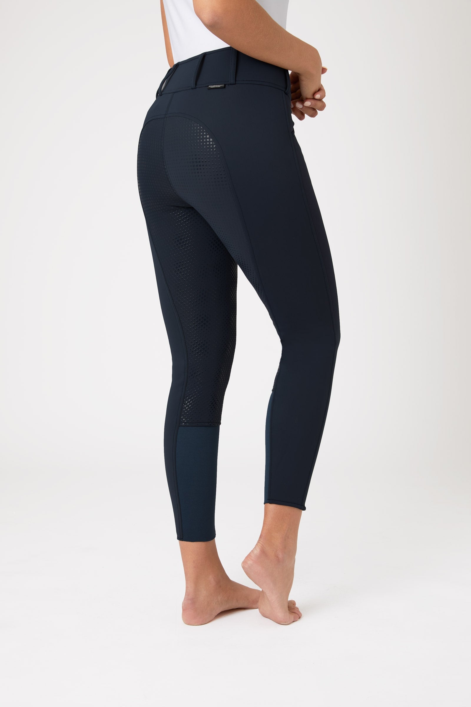 Horze Grand Prix Damen Winterreithose aus Softshellmaterial mit Vollbesatz und Silikon Grip Womens Breeches