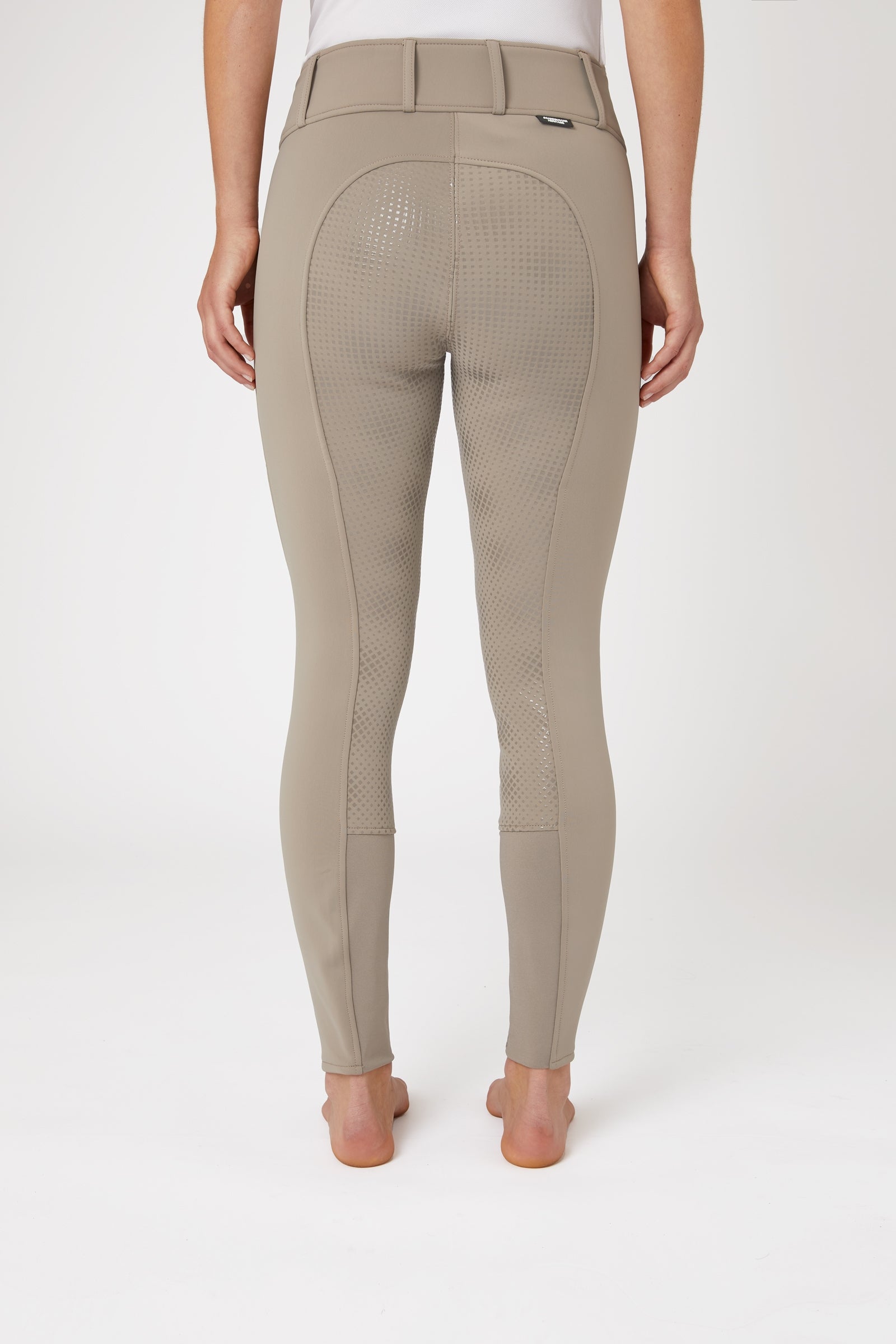 Horze Grand Prix Thermo Softshell Silicone FS Breeches for Women Womens Breeches