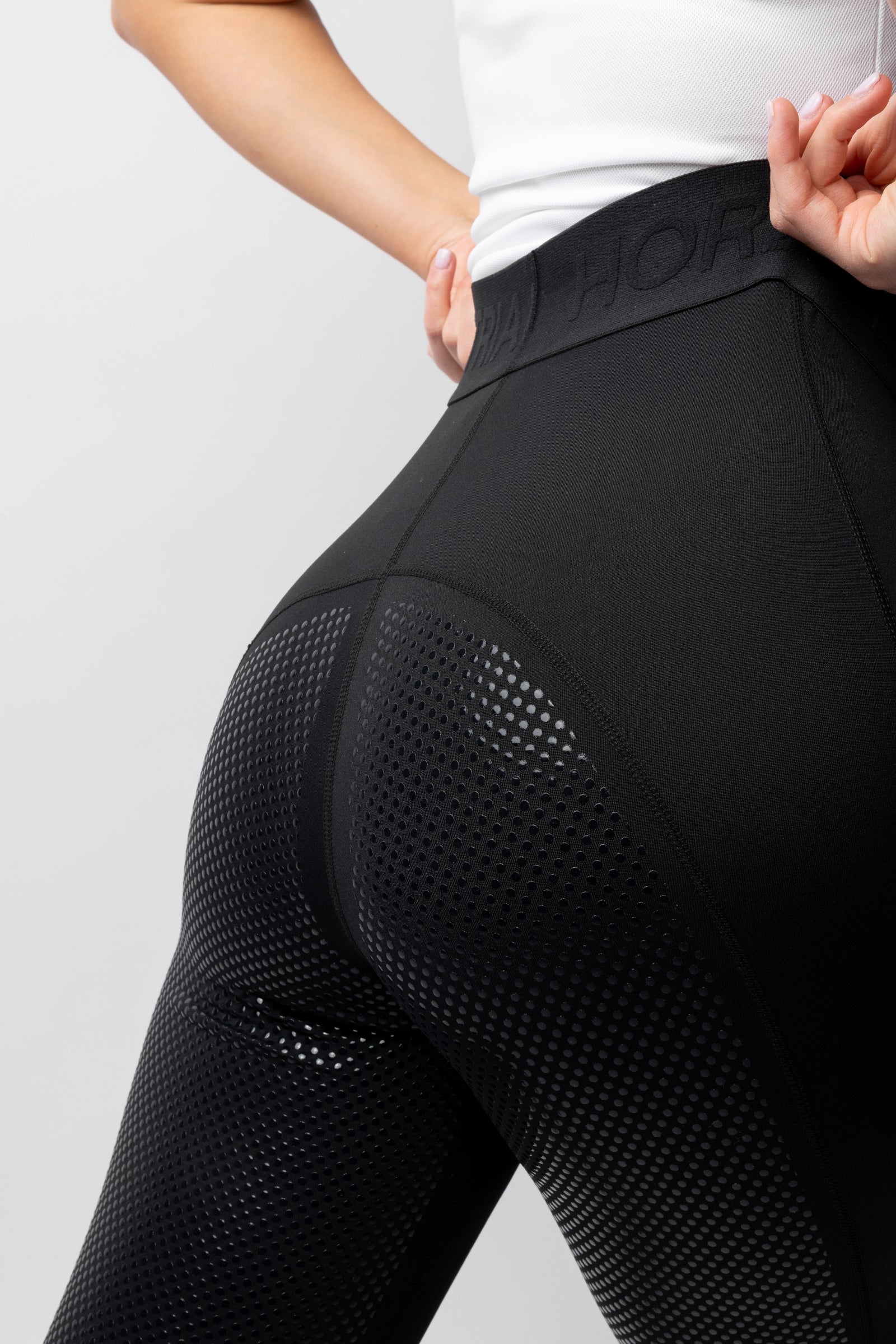 Horze Madison Women's Silicone Full Seat Tights Womens Breeches