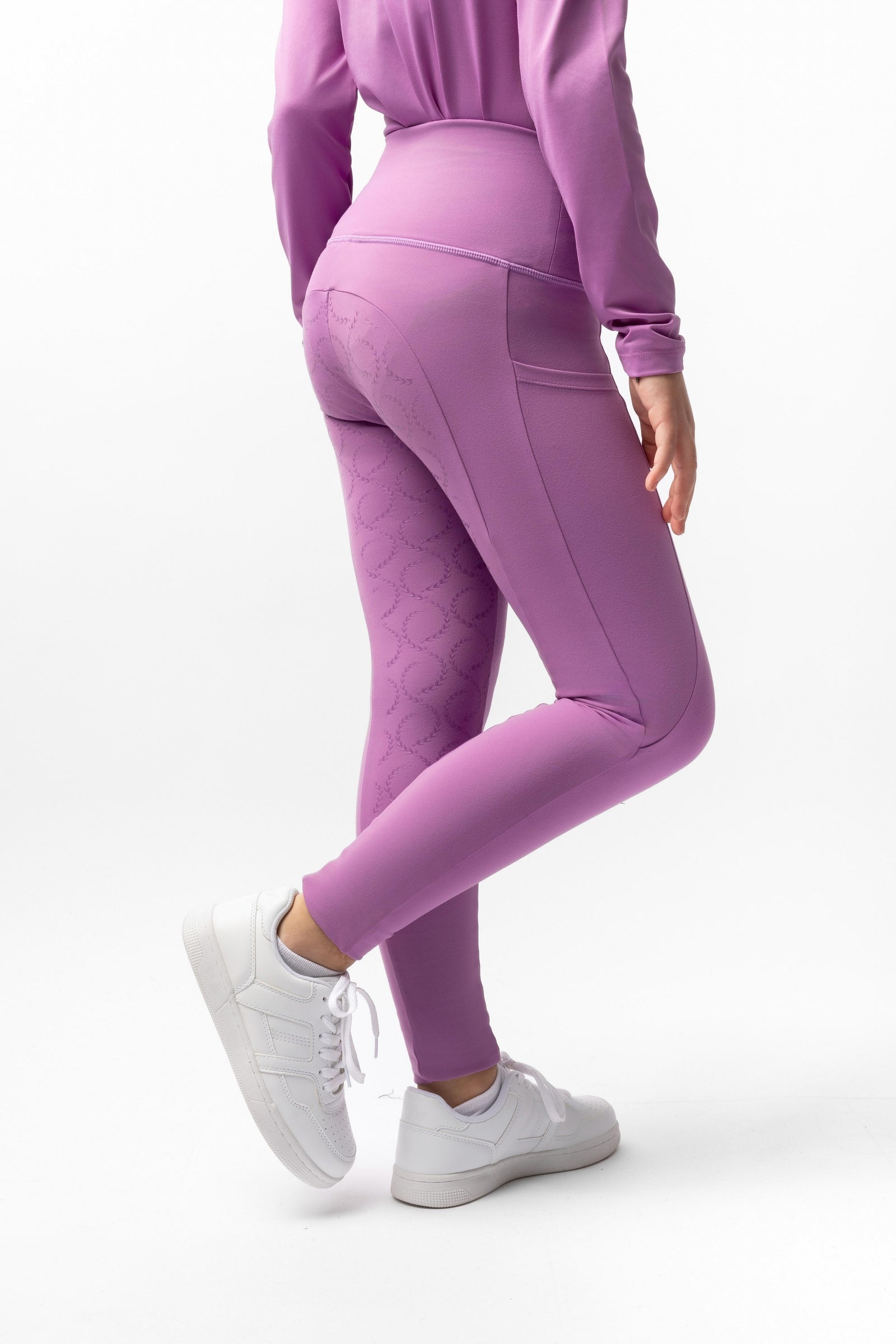 Horze Gillian Kids´ Full Seat Compression Tights Kids Apparel