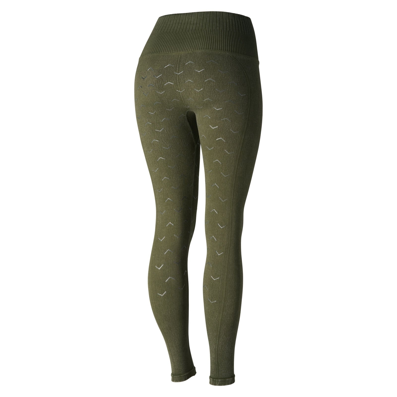 Horze Vanessa Reitleggings mit Vollbesatz, Nahtlos in Jeansoptik Womens Breeches