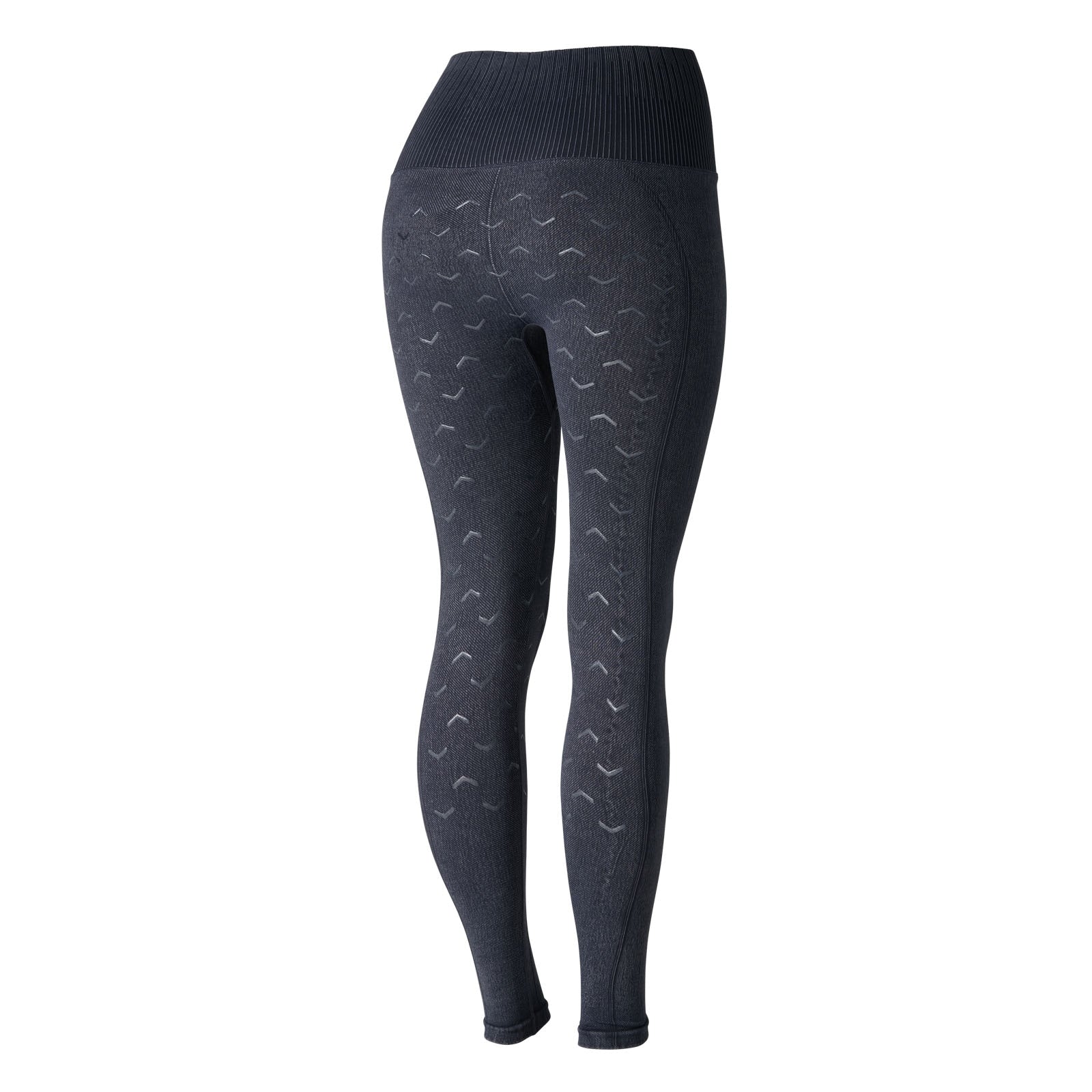 Horze Vanessa Reitleggings mit Vollbesatz, Nahtlos in Jeansoptik Womens Breeches