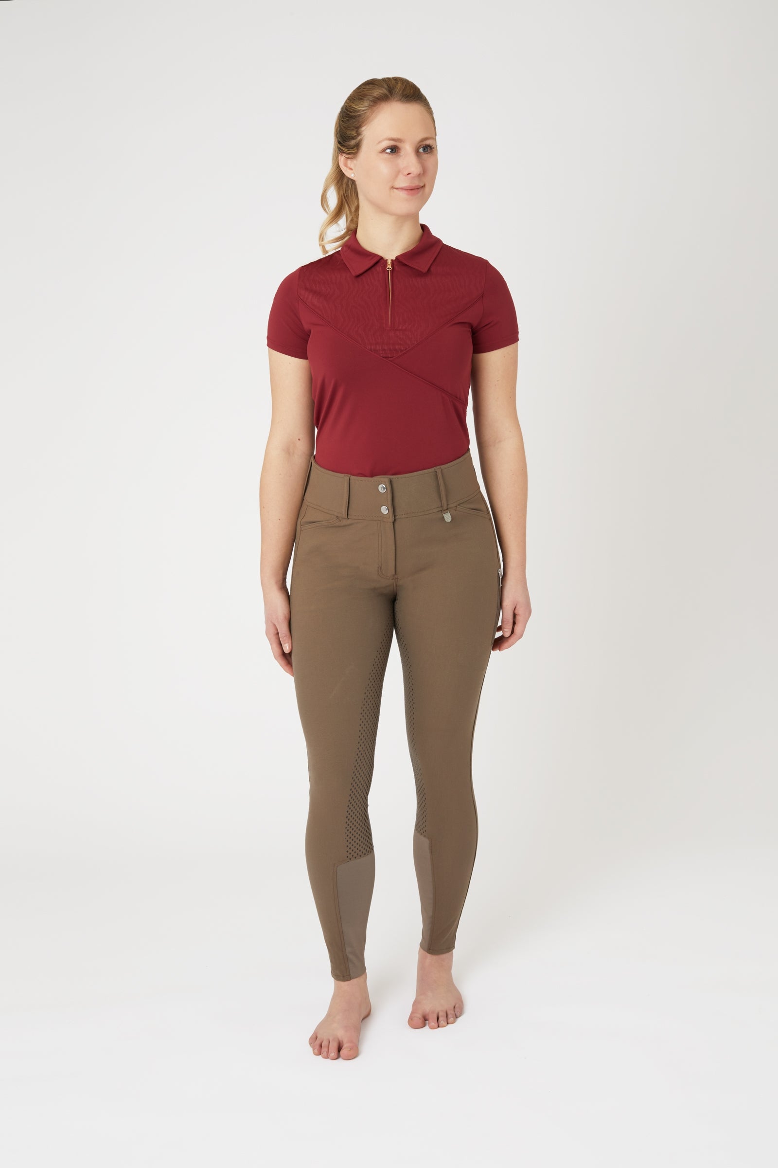 Horze Grand Prix II Women's Full Grip Breeches Womens Breeches