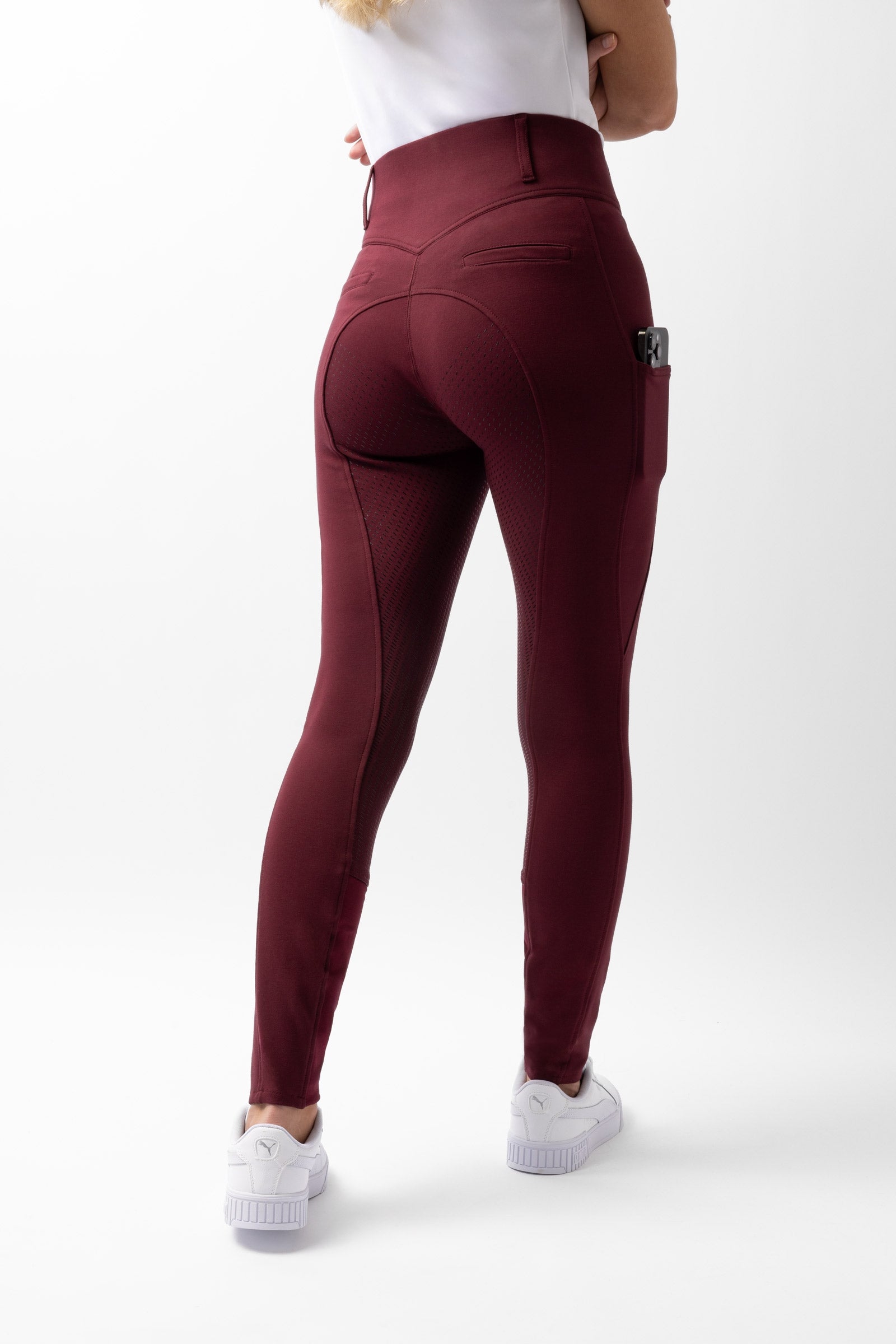 Horze Mira Damen Reithose mit Vollbesatz und hohem Bund Womens Breeches
