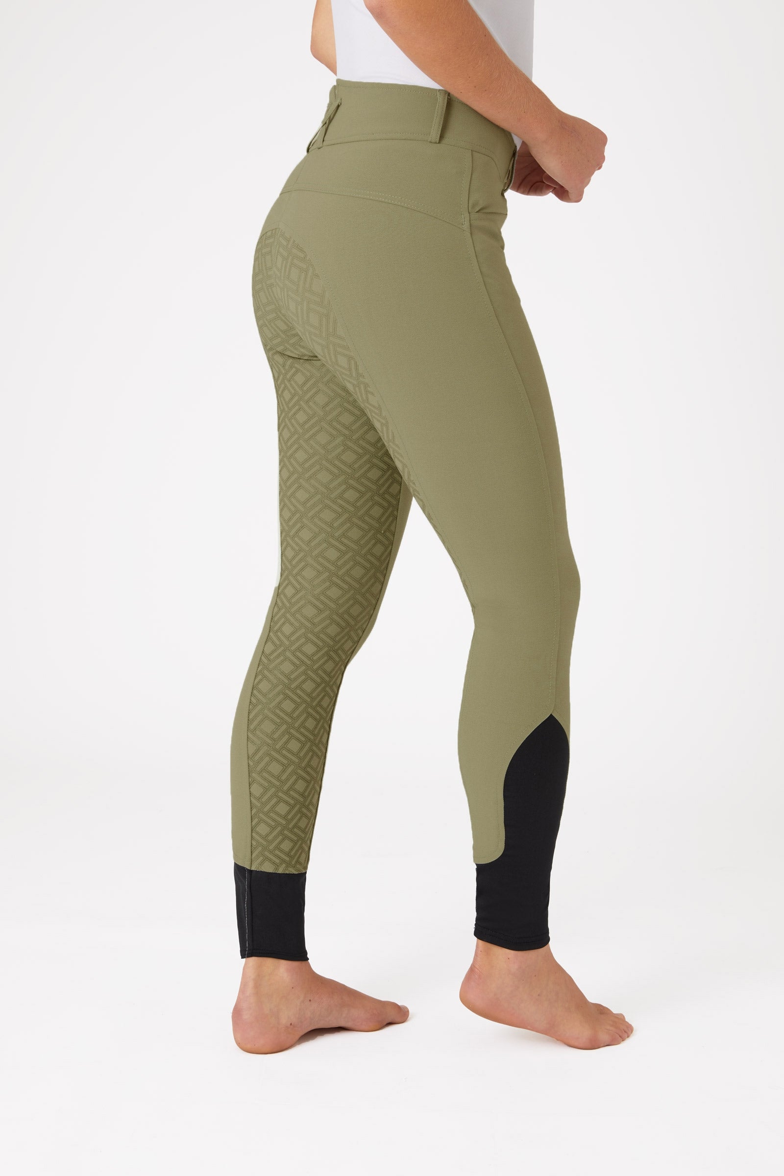 Horze Damenreithose mit Vollbesatz und hohem Bund Womens Breeches