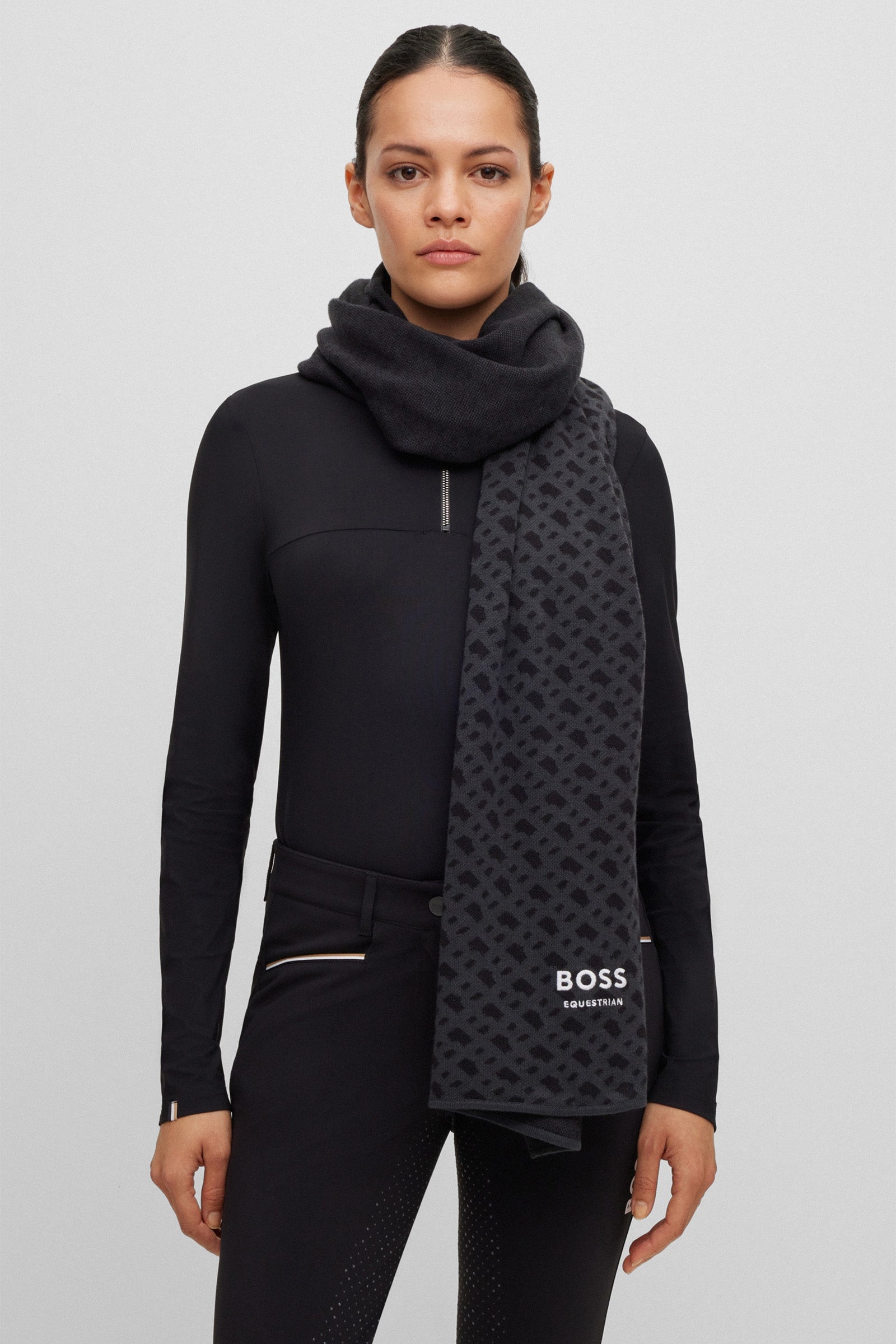 Boss Monogram Scarf Accessories