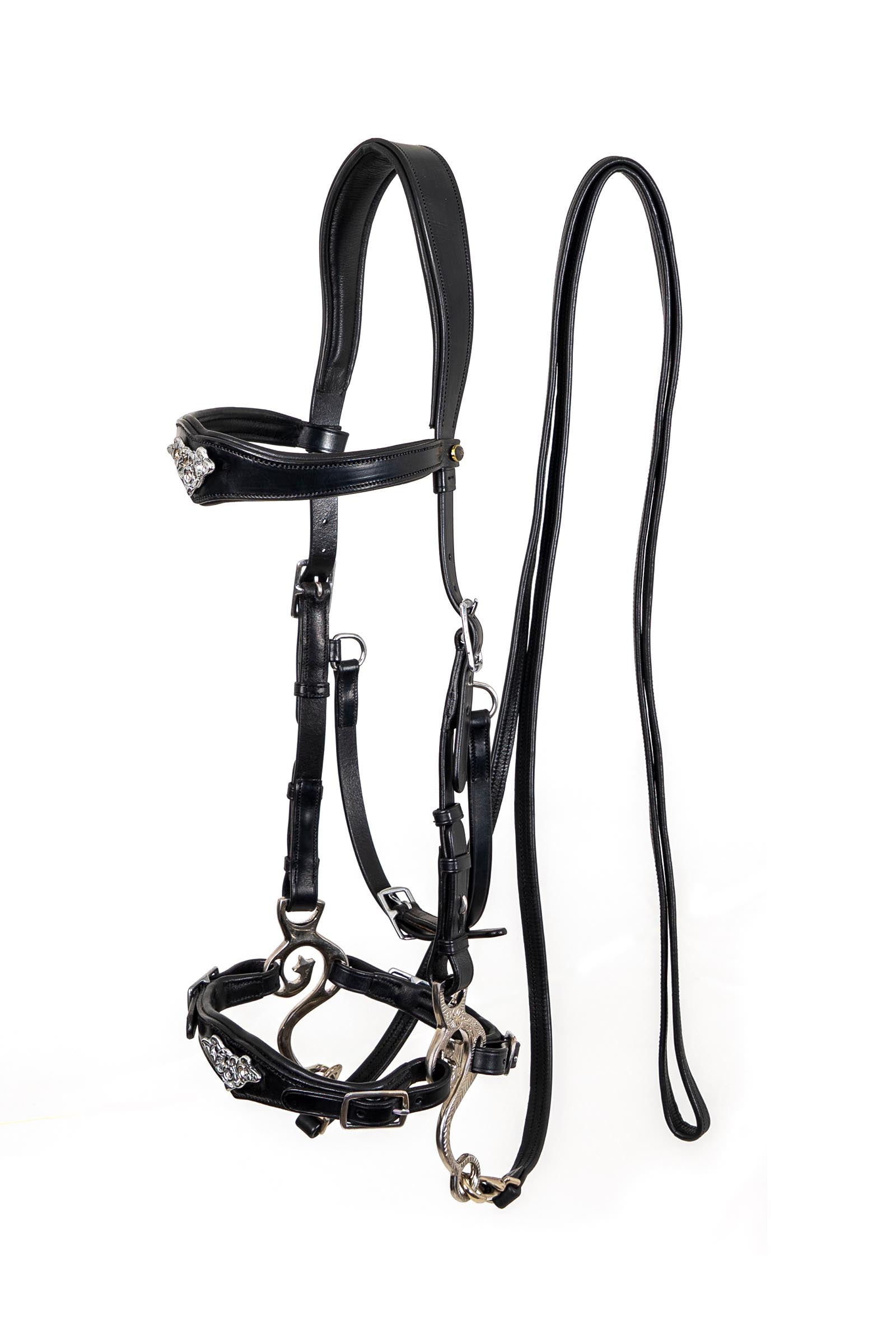 F.R.A. Freedom Riding Articles Imperial Hackamore Bridle With Reins (System 2) Bridles & Reins