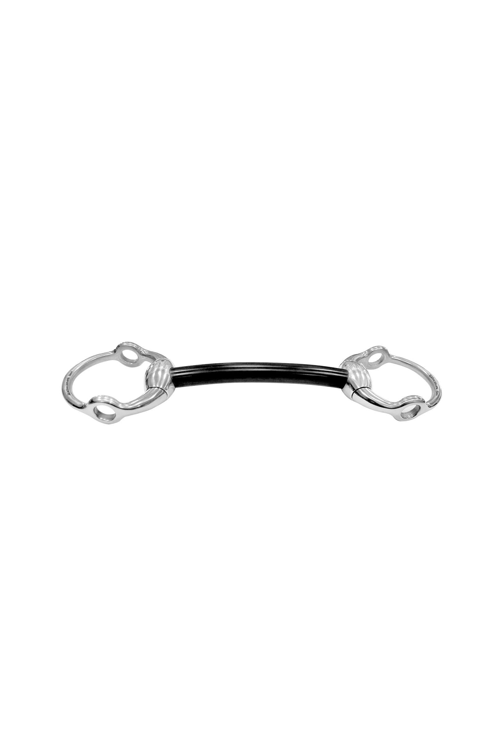 Sprenger Olivenkopf Gaggebiss Hardcarbon, Stange 16 mm, Edelstahl Gebisse