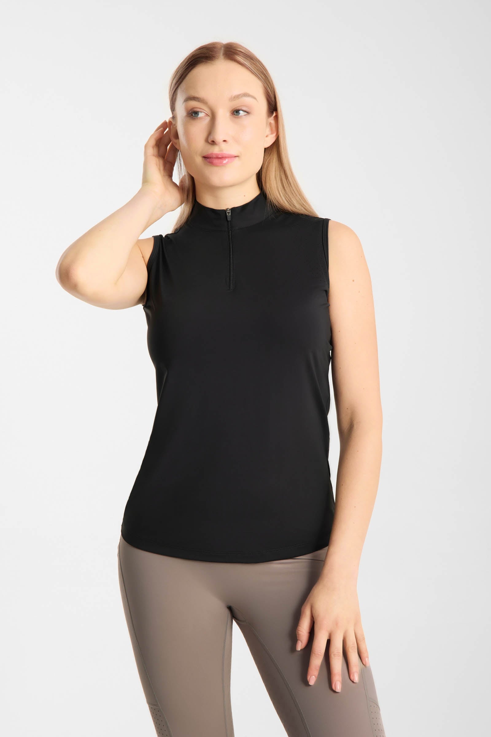 Horze Emmie Damen Cooling Trainingsshirt ohne Ärmel Damen Reitbekleidung