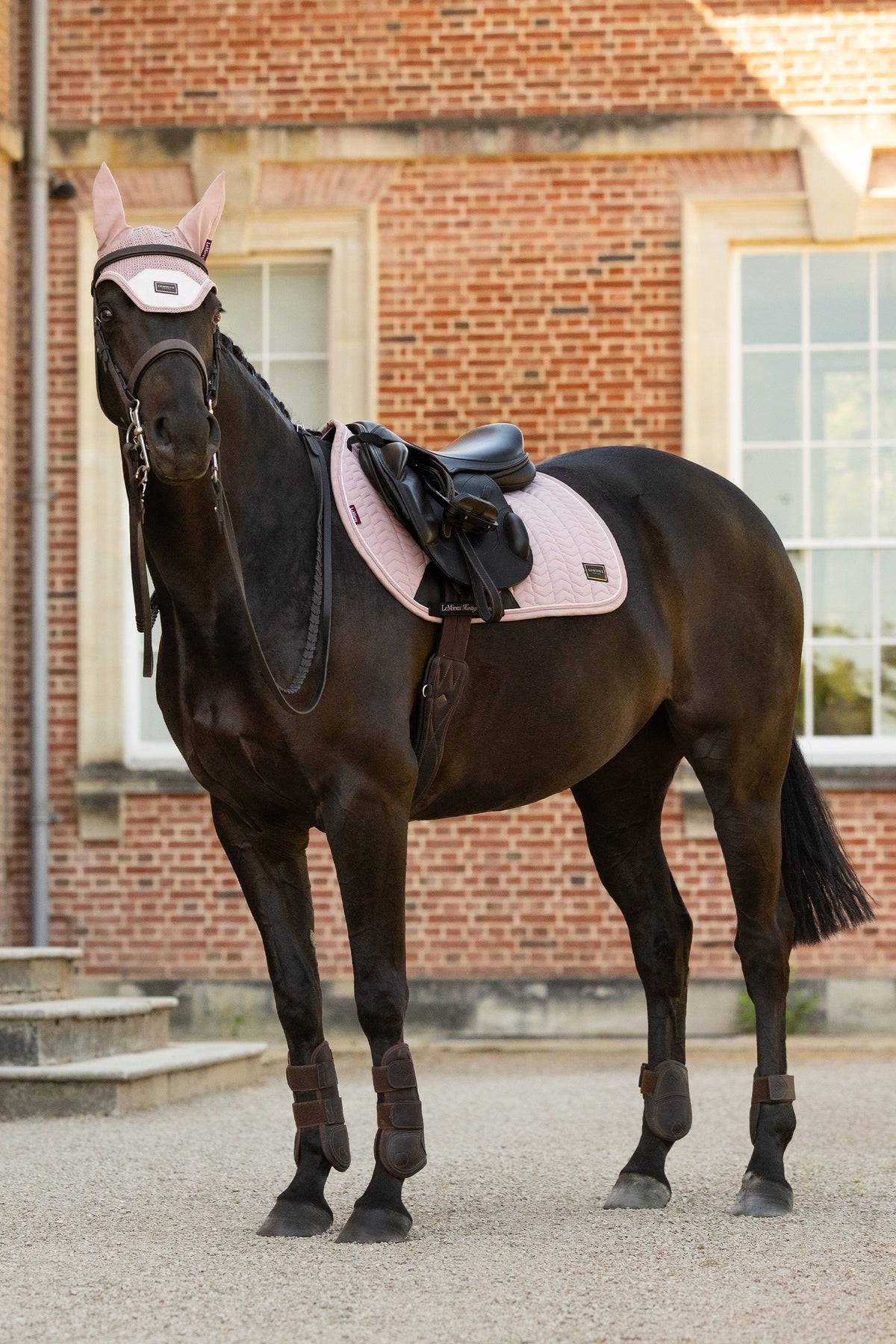 LeMieux Heritage Herringbone Jump Square Saddle Pad Saddle Pads