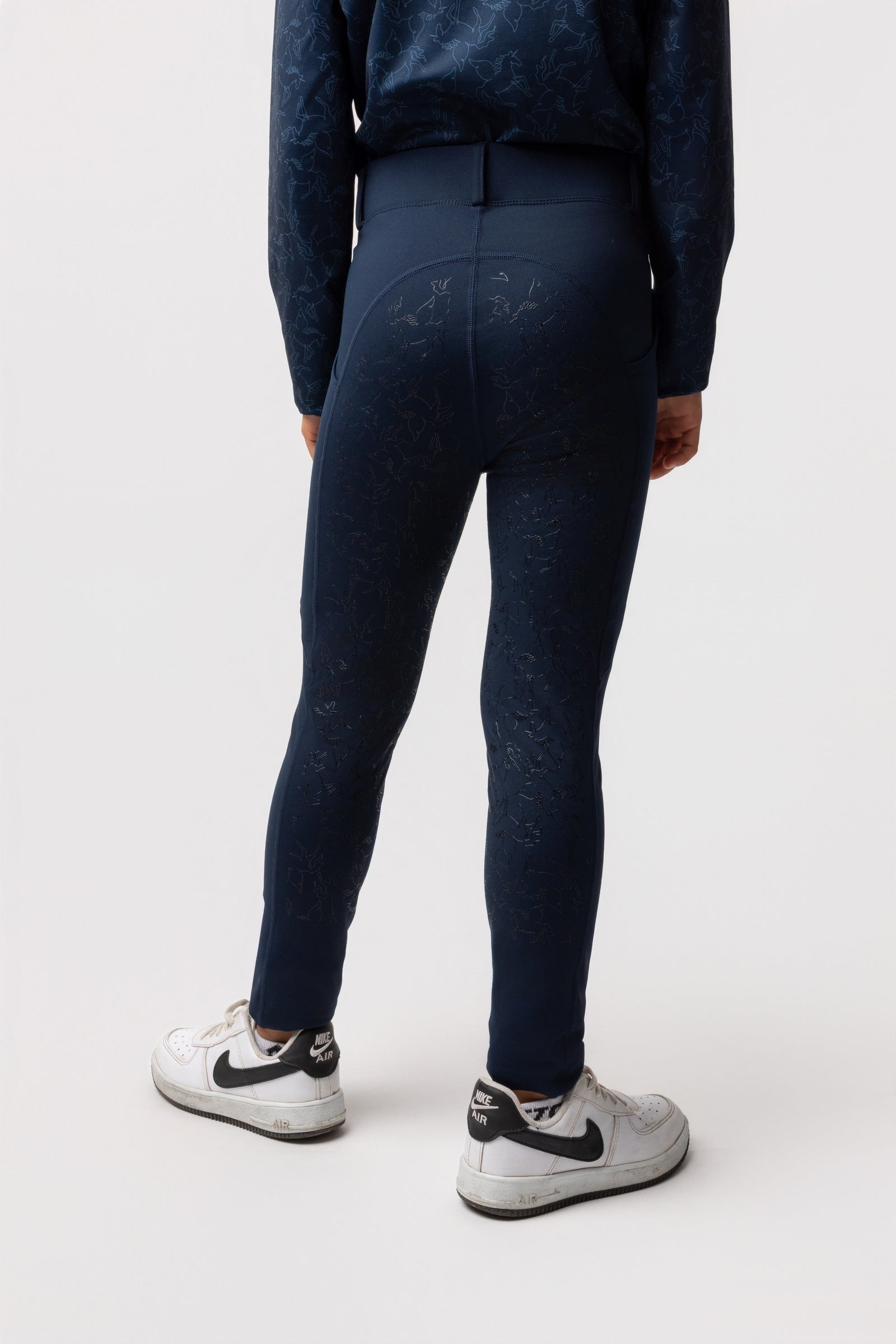 Horze Dea Kinder Thermo Vollbesatzreithose Kinder Reitbekleidung