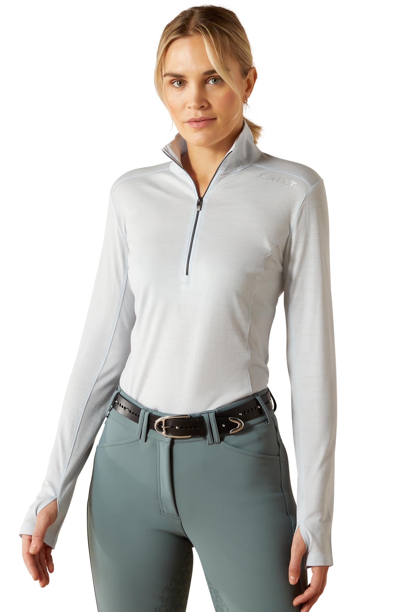 Ariat Cheviot Women´s 1/4 Zip Baselayer Shirt Damen Reitbekleidung