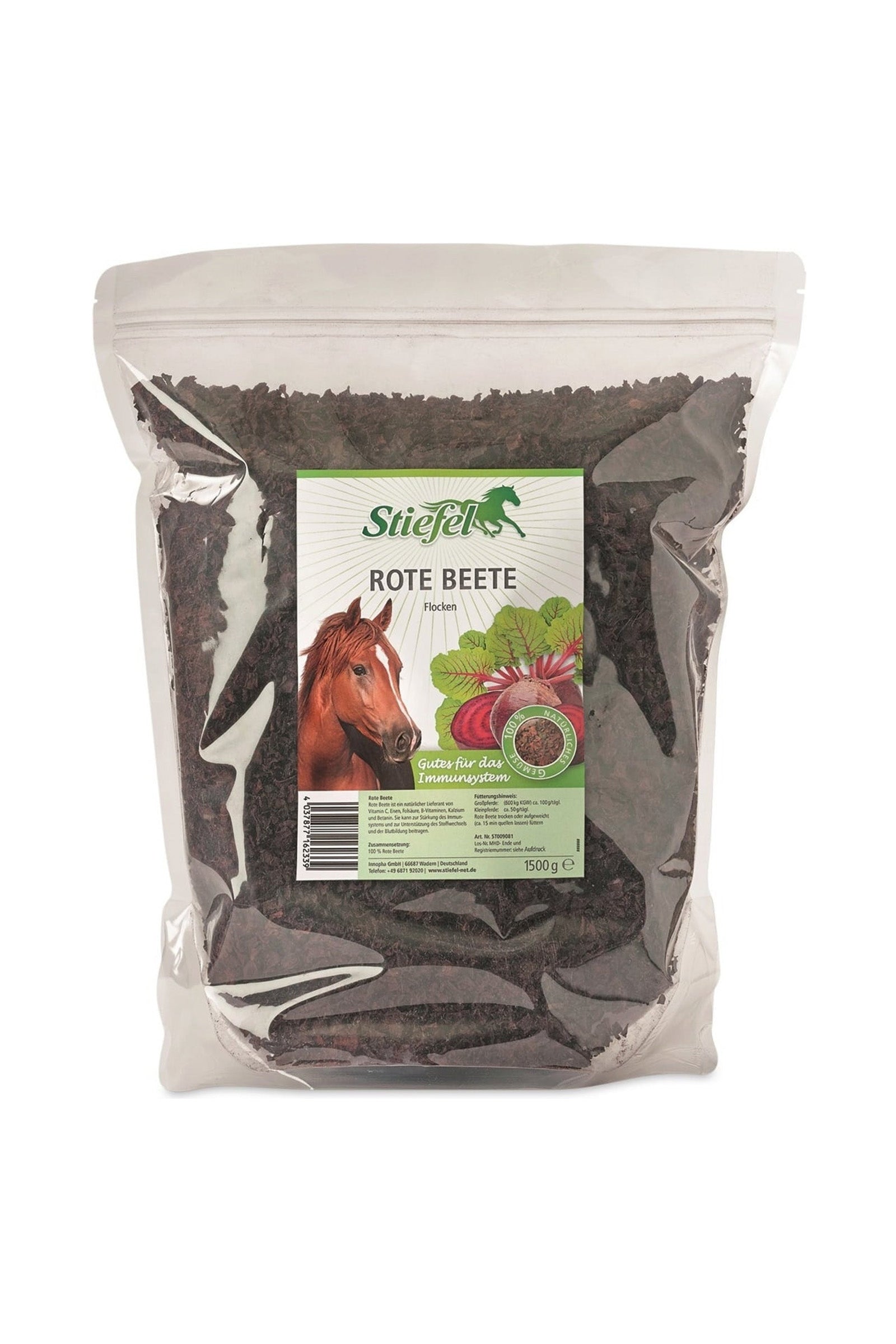 Stiefel Rote Beete Flocken, 3kg Horse Feed & Nutrition