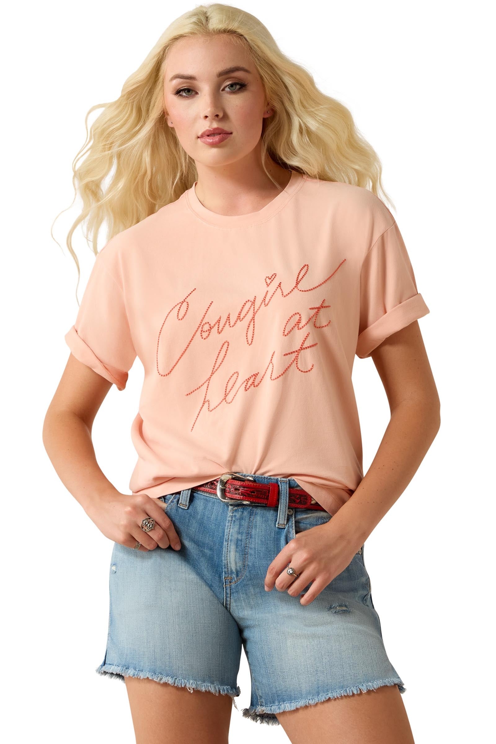 Ariat Women's Cowgirl at Heart T-Shirt Damen Reitbekleidung