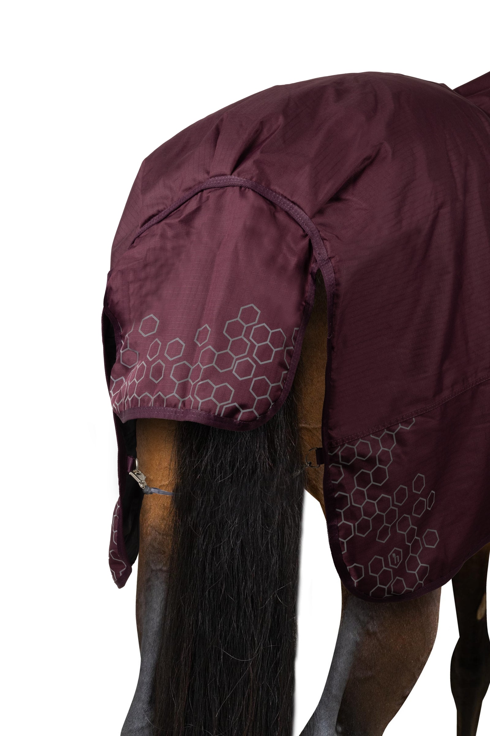 Horze Newbridge Reflective Turnout Rug, 200 g Horse Rugs