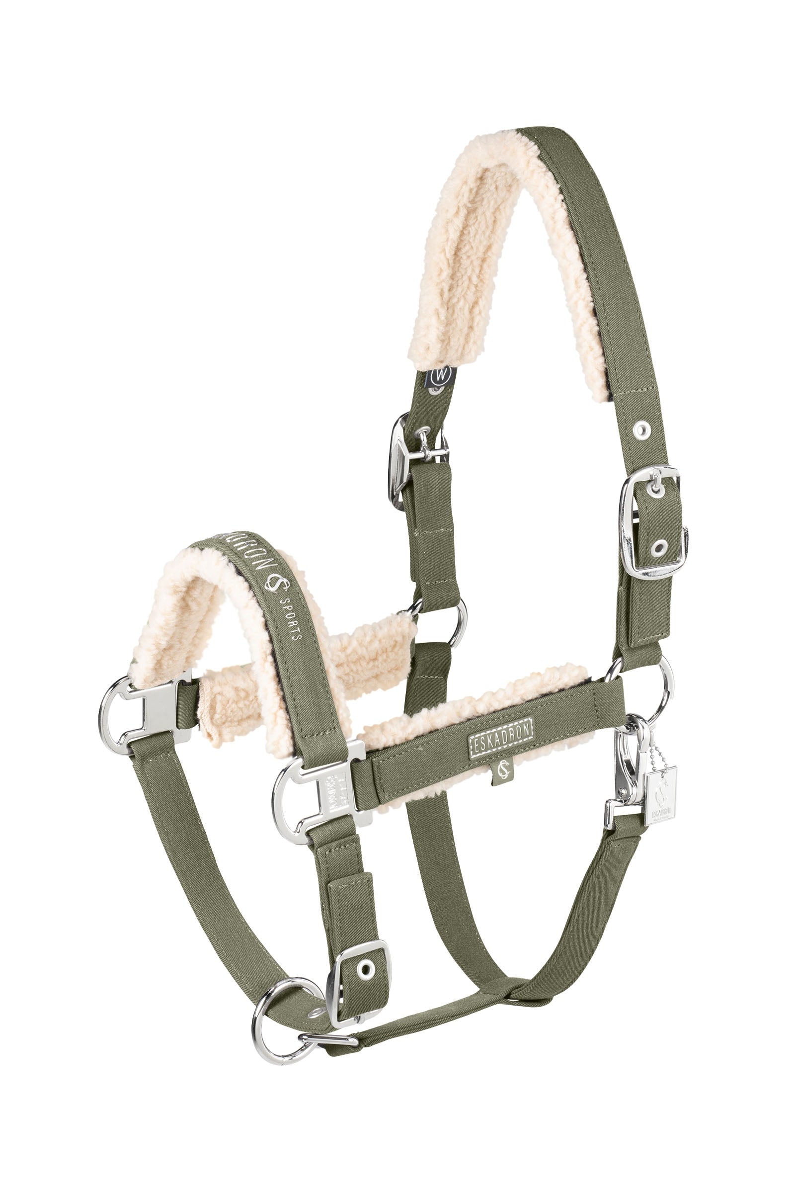 Eskadron Classic Sports SS25 Denim Halfter mit Double Pin und Teddyfleece Halfter & Stricke