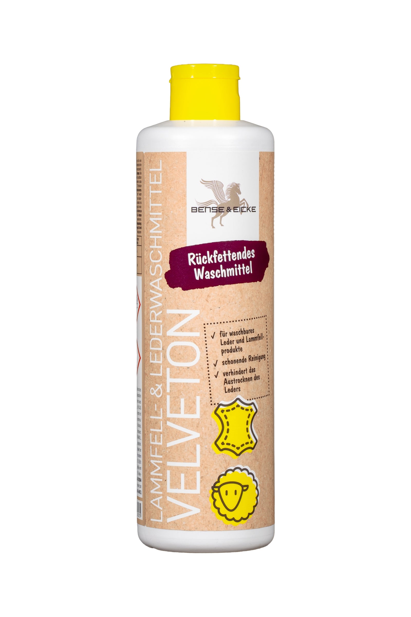 Bense & Eicke Velveton Lambskin & Leather Detergent, 500 ml Horse Health Care