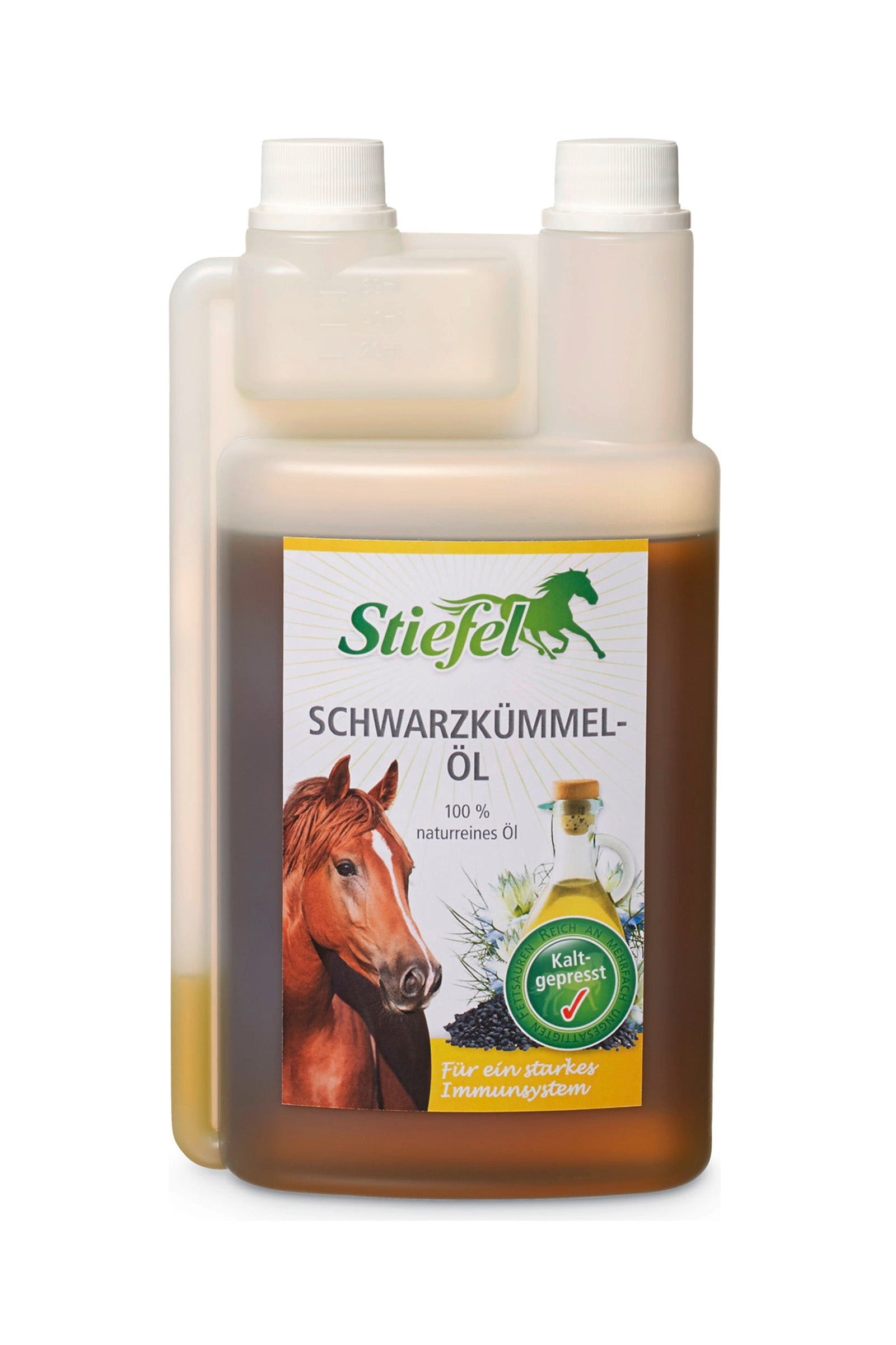 Stiefel Schwarzkümmelöl, 1l Horse Feed & Nutrition