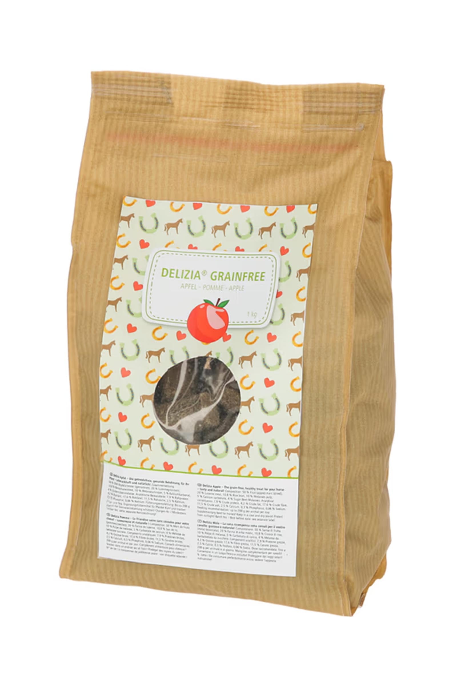 Delizia Getreidefreie Leckerlis, 1 kg Horse Feed & Nutrition
