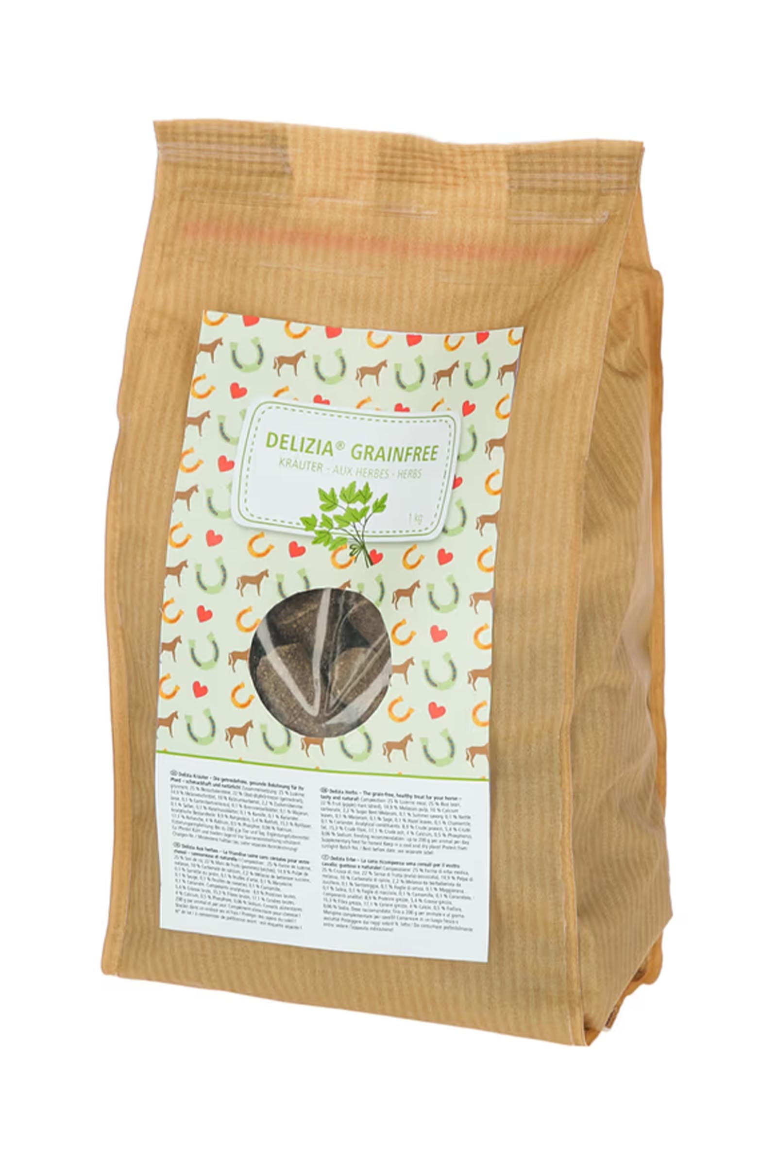 Delizia Getreidefreie Leckerlis, 1 kg Horse Feed & Nutrition