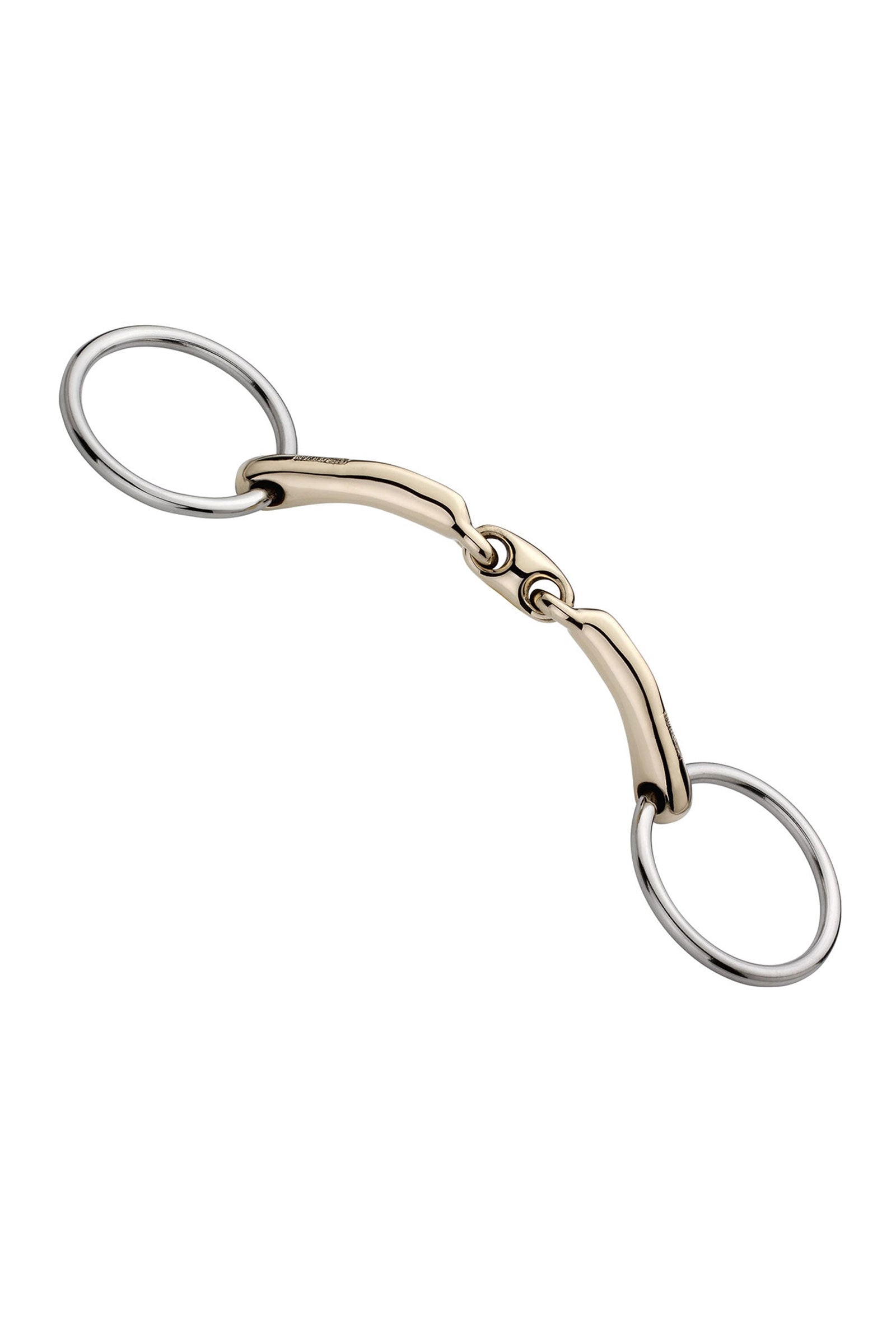 Sprenger Novocontact Bradoon Snaffle, Double Jt. 12mm, Sensogan Horse Bits