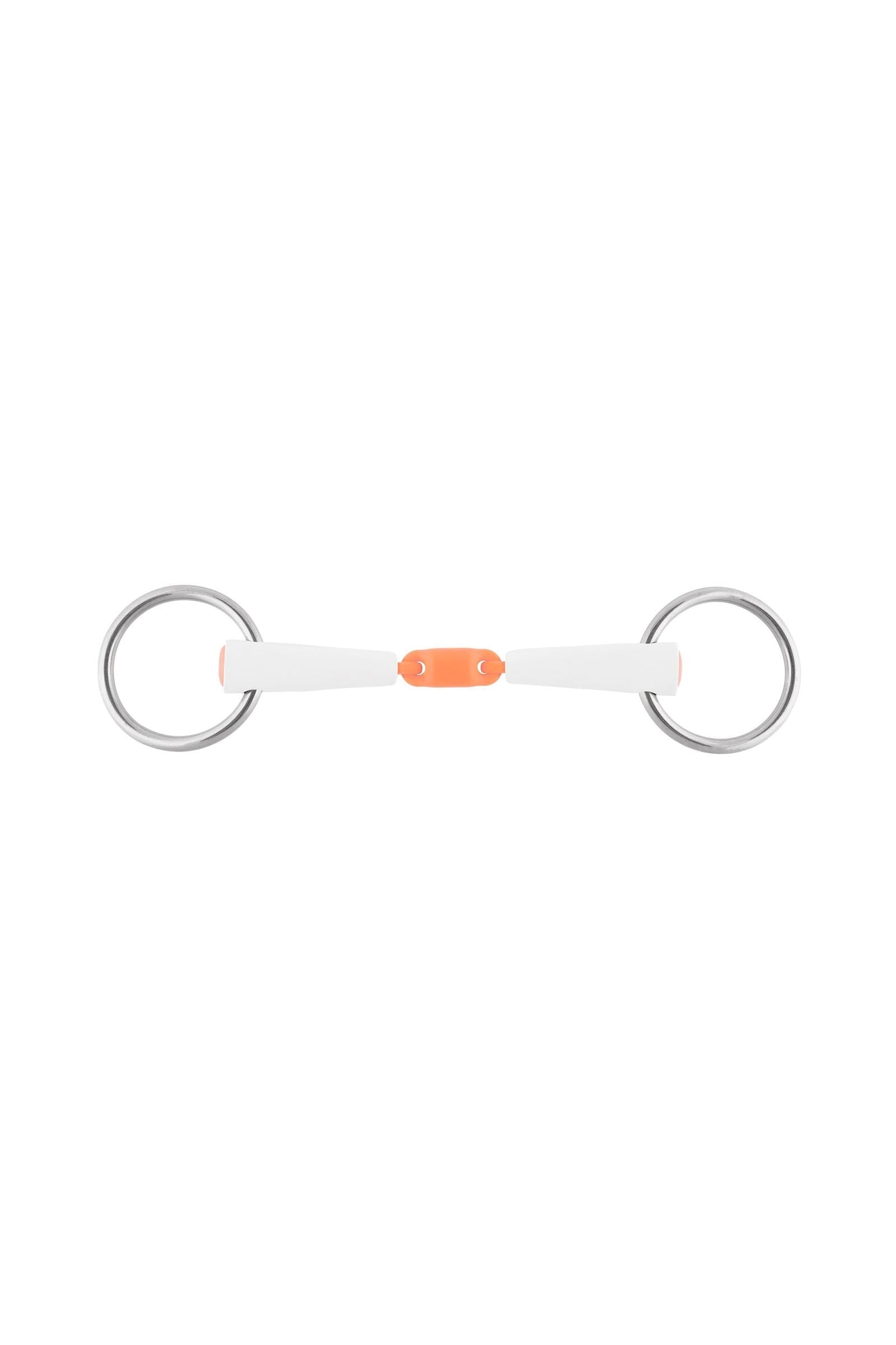 Sprenger Nathe Loose Ring Snaffle Bit, Double Jt. 18mm 55mm Ring, Thermoplastic Horse Bits