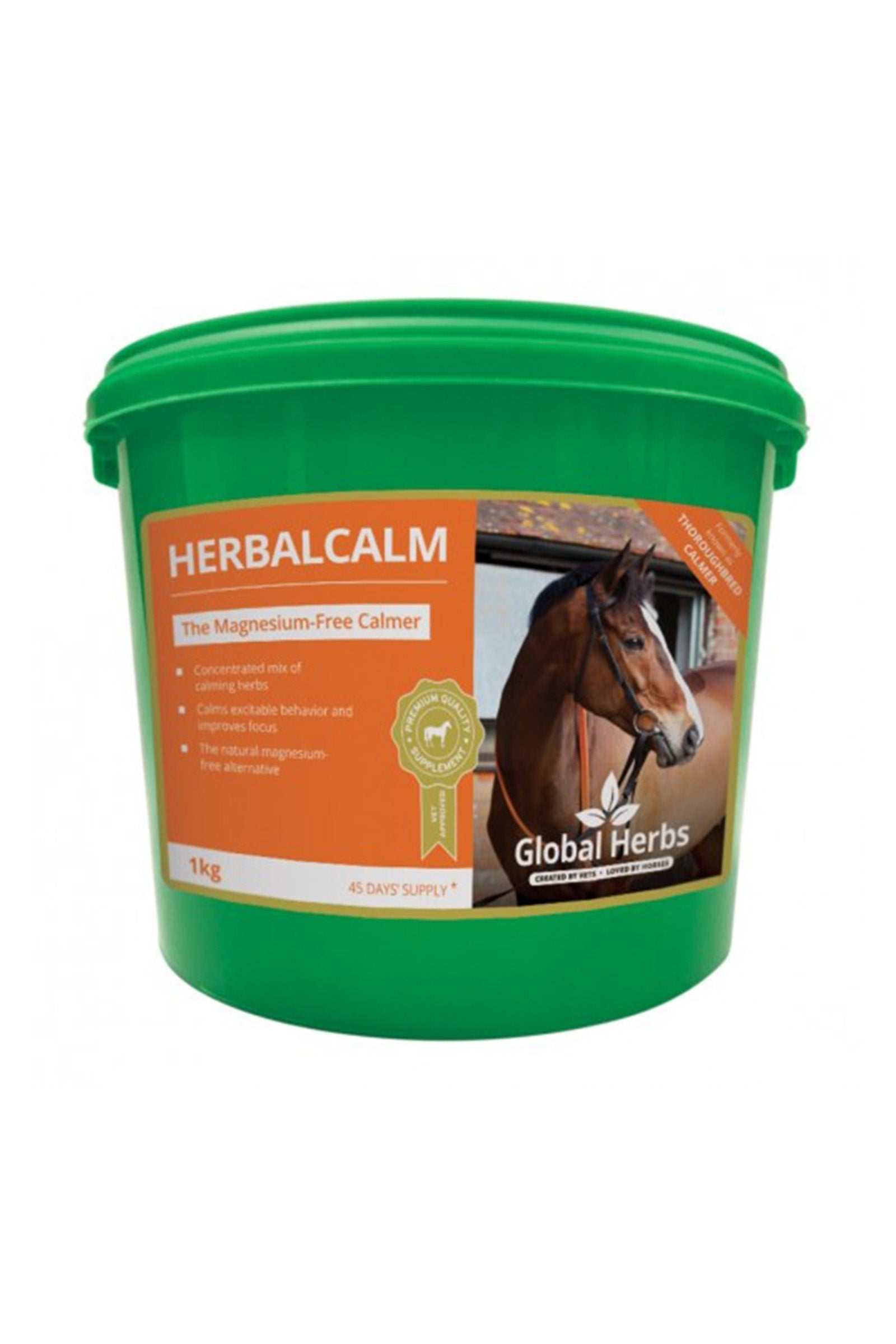 Global Herbs HerbalCalm, 1kg Horse Feed & Nutrition