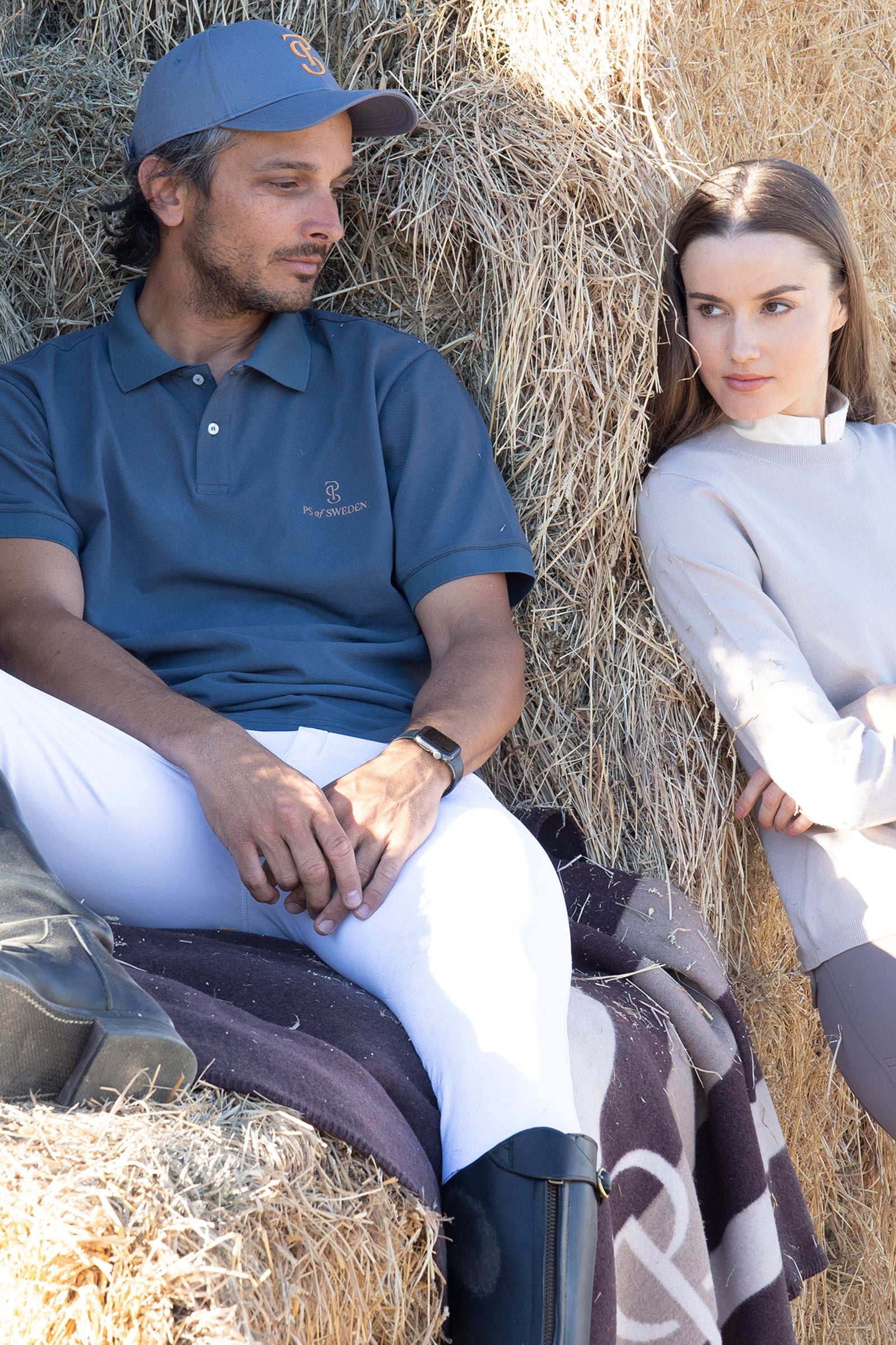 PS of Sweden Lucas Men´s Pique Polo Shirt Mens Riding Clothing