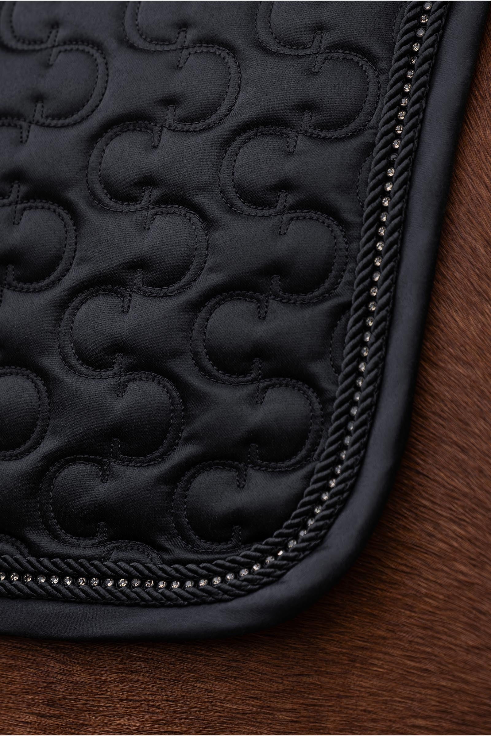 Covalliero All Purpose Saddle Pad With Glitter Appliqués Saddle Pads