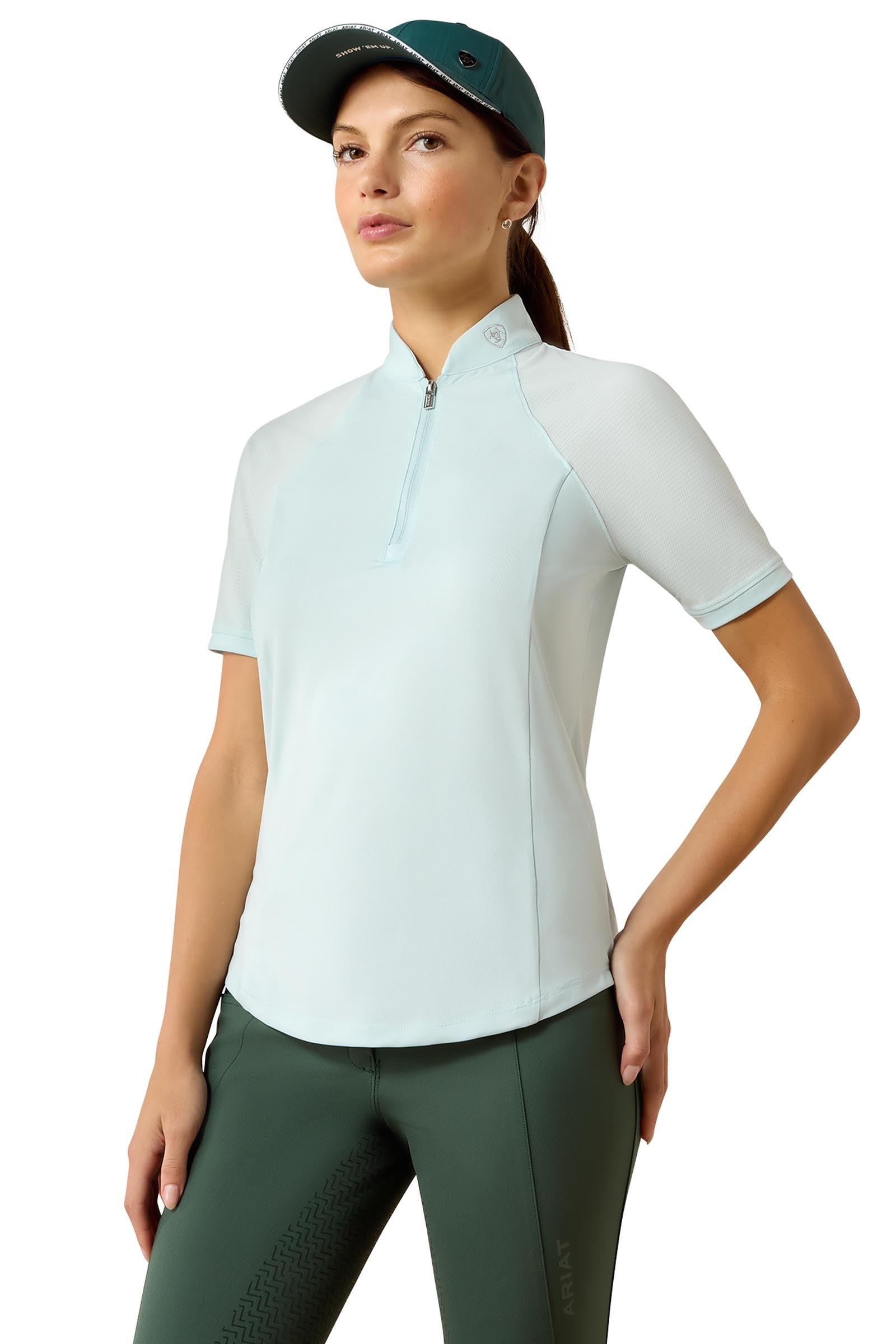 Ariat Soquel Damen Baselayer mit 1/4 Reißverschluss Damen Reitbekleidung