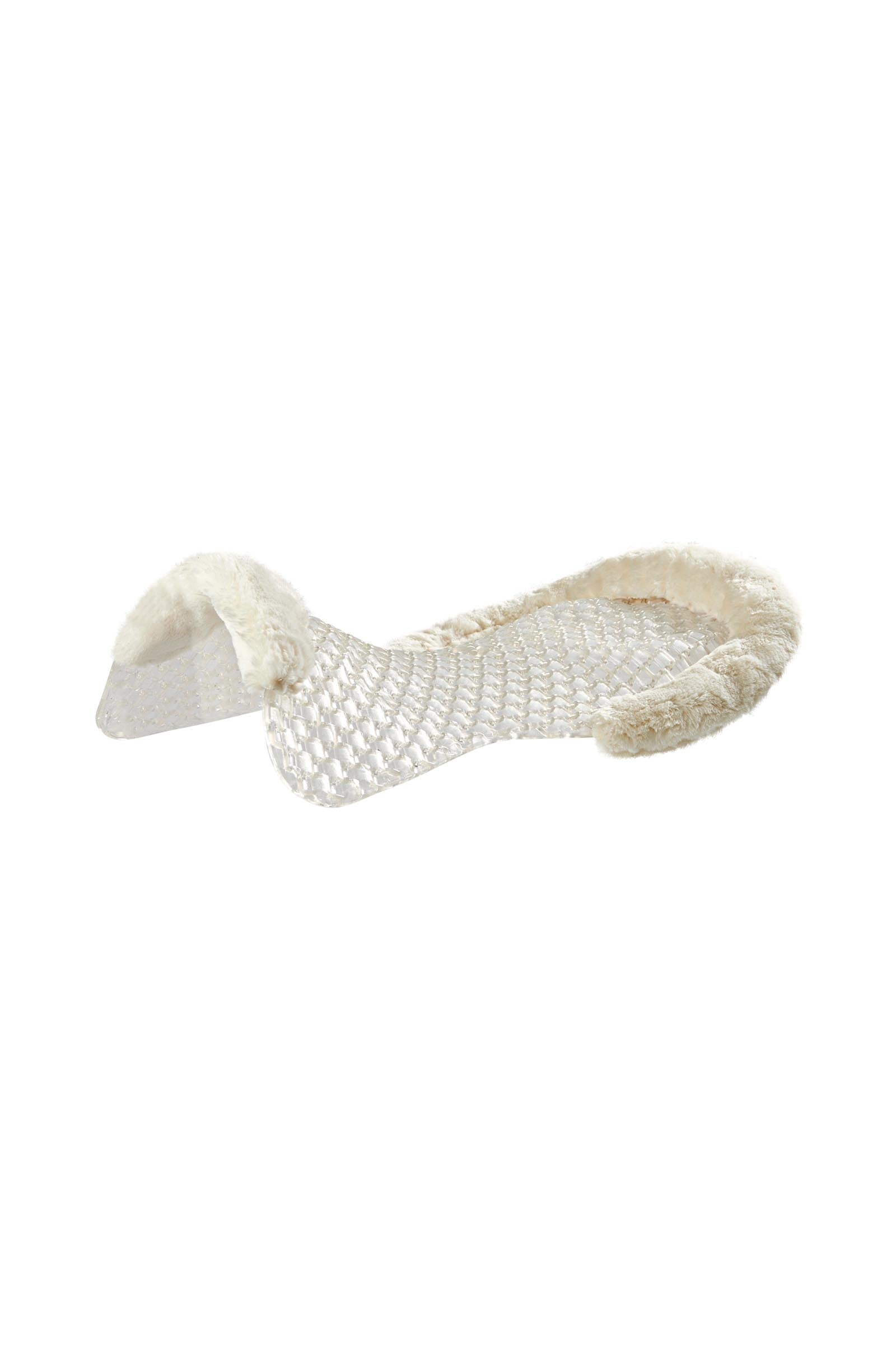 Acavallo Gel Anti-Rutsch Respira mit Schaffell Ausschnitt flach Schabracken