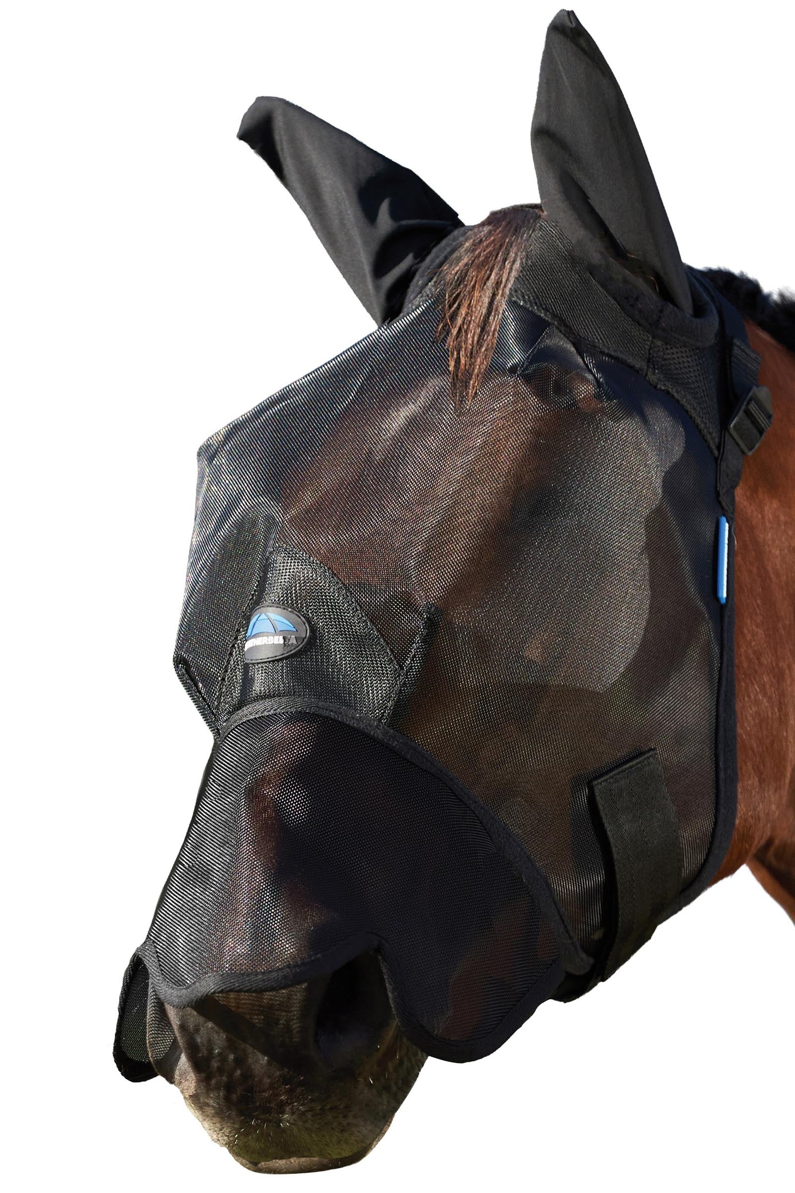 Weatherbeeta Comfitec Insect Guard Fliegenmaske mit Ohren und Nase Fliegenschutz