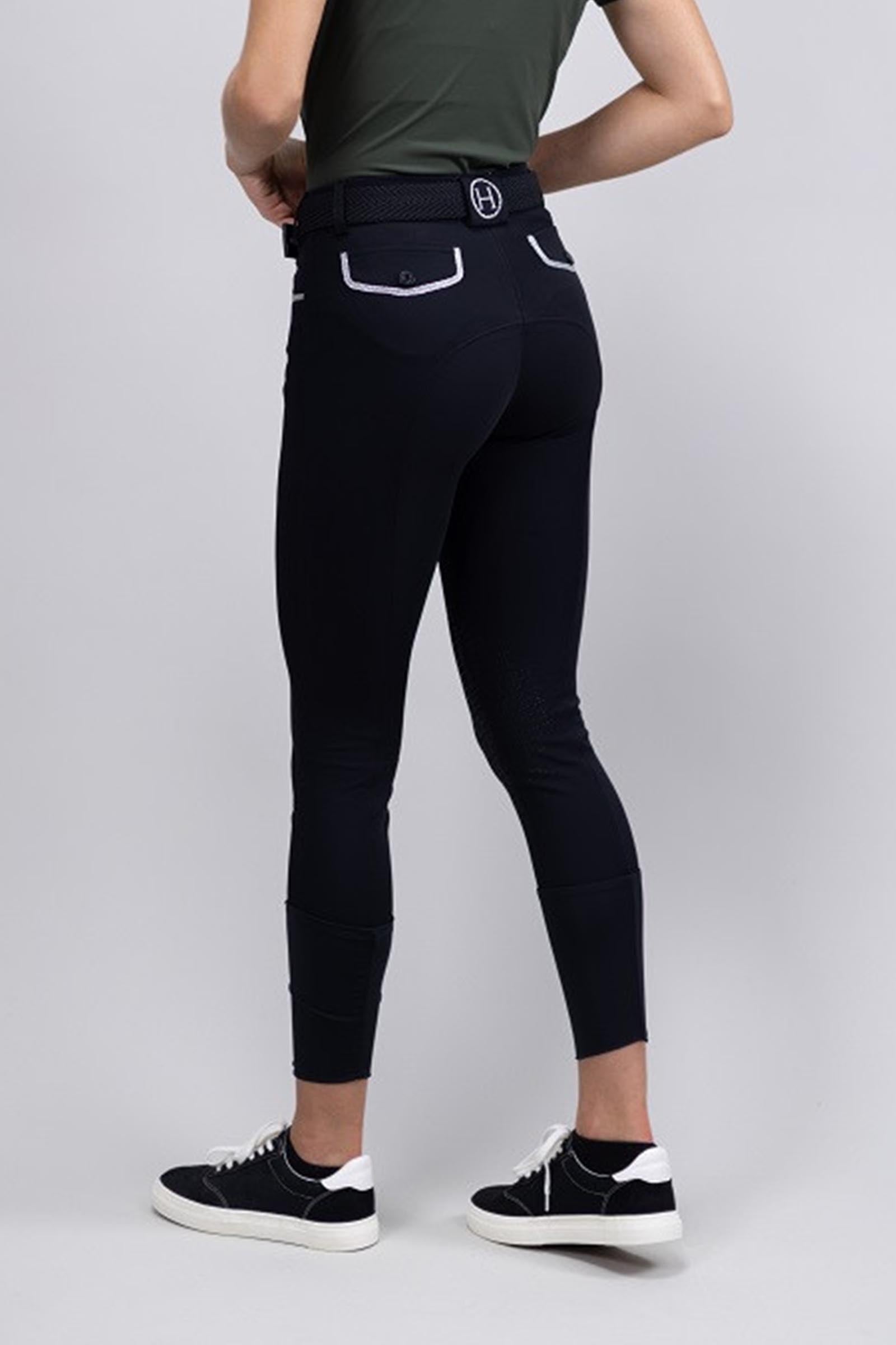 Harcour Jaltika Reithose mit Kniebesatz für Damen mit Fix Grip Womens Breeches