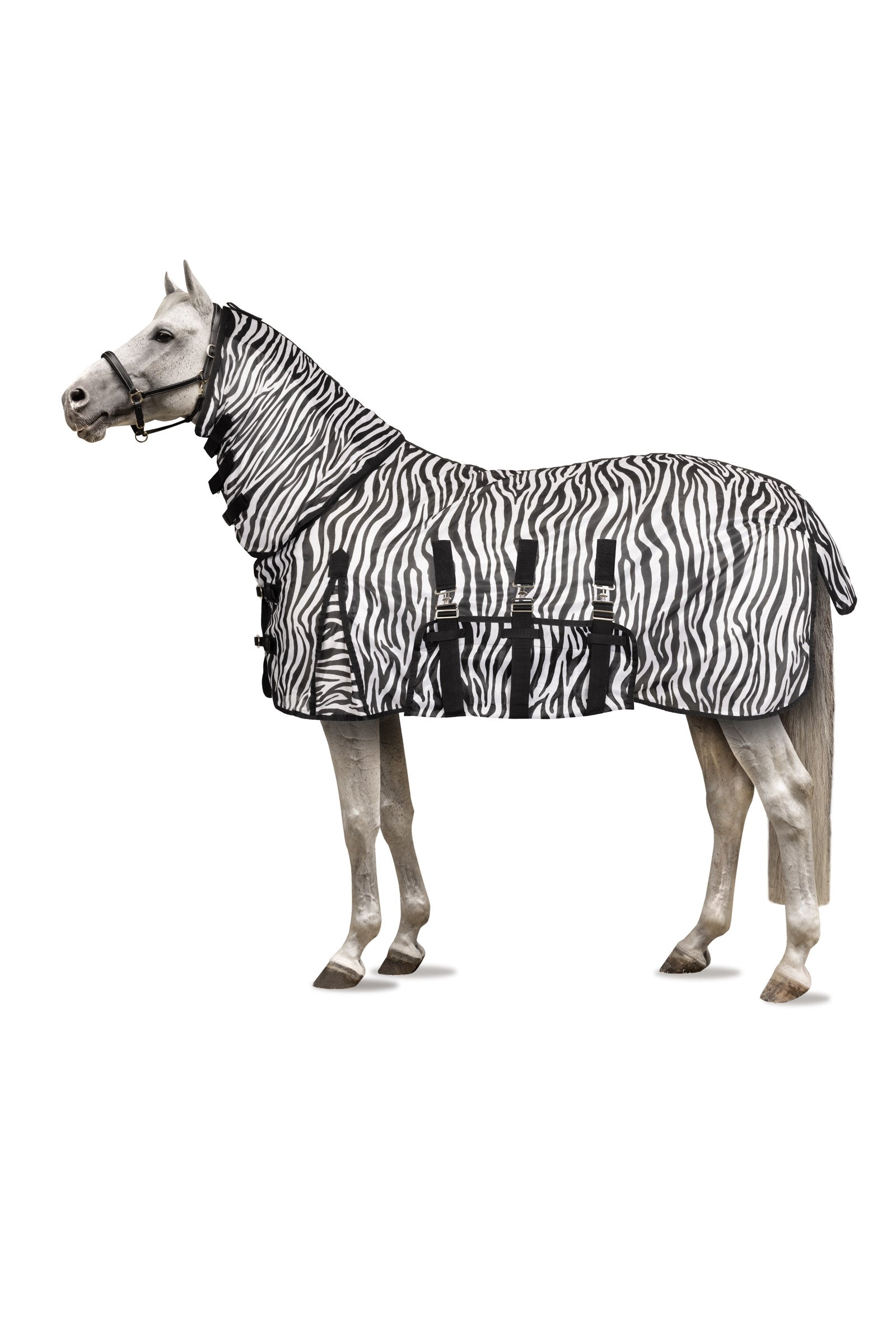 Horze Defender Pony Fliegendecke mit festem Halsteil Pferdedecken