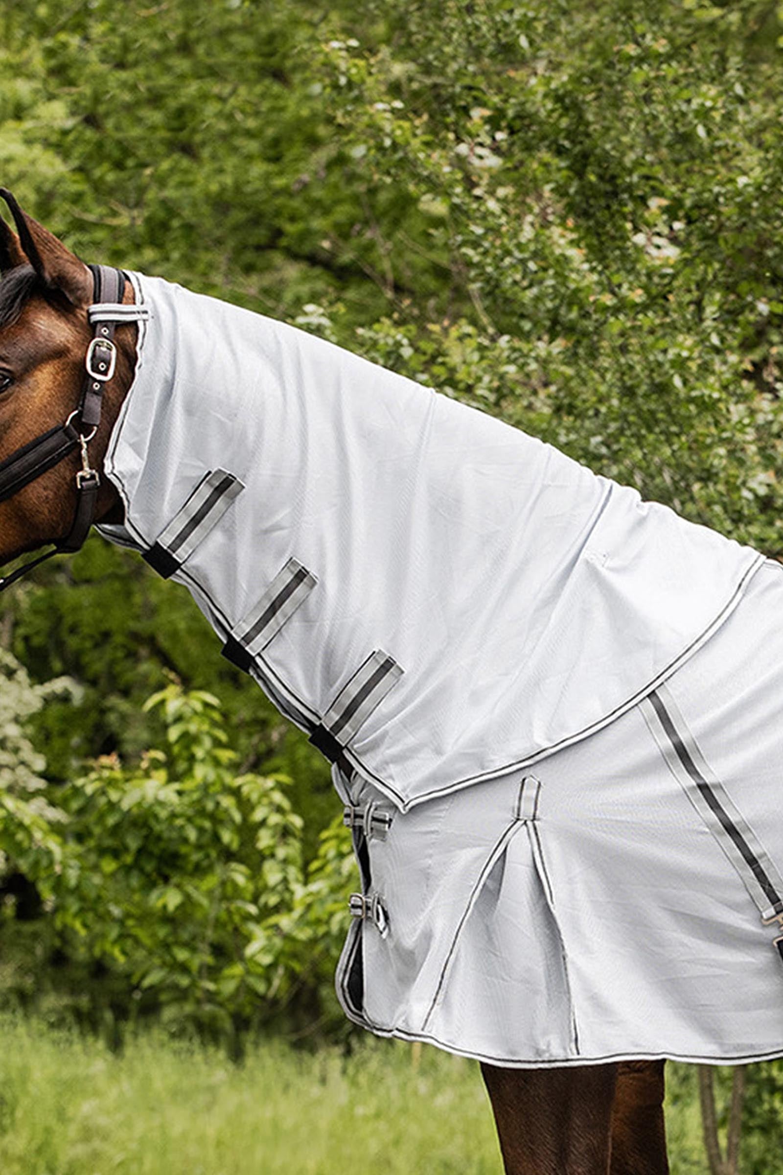 Waldhausen Protect Neck Fliegendecke mit UV-Schutz Pferdedecken