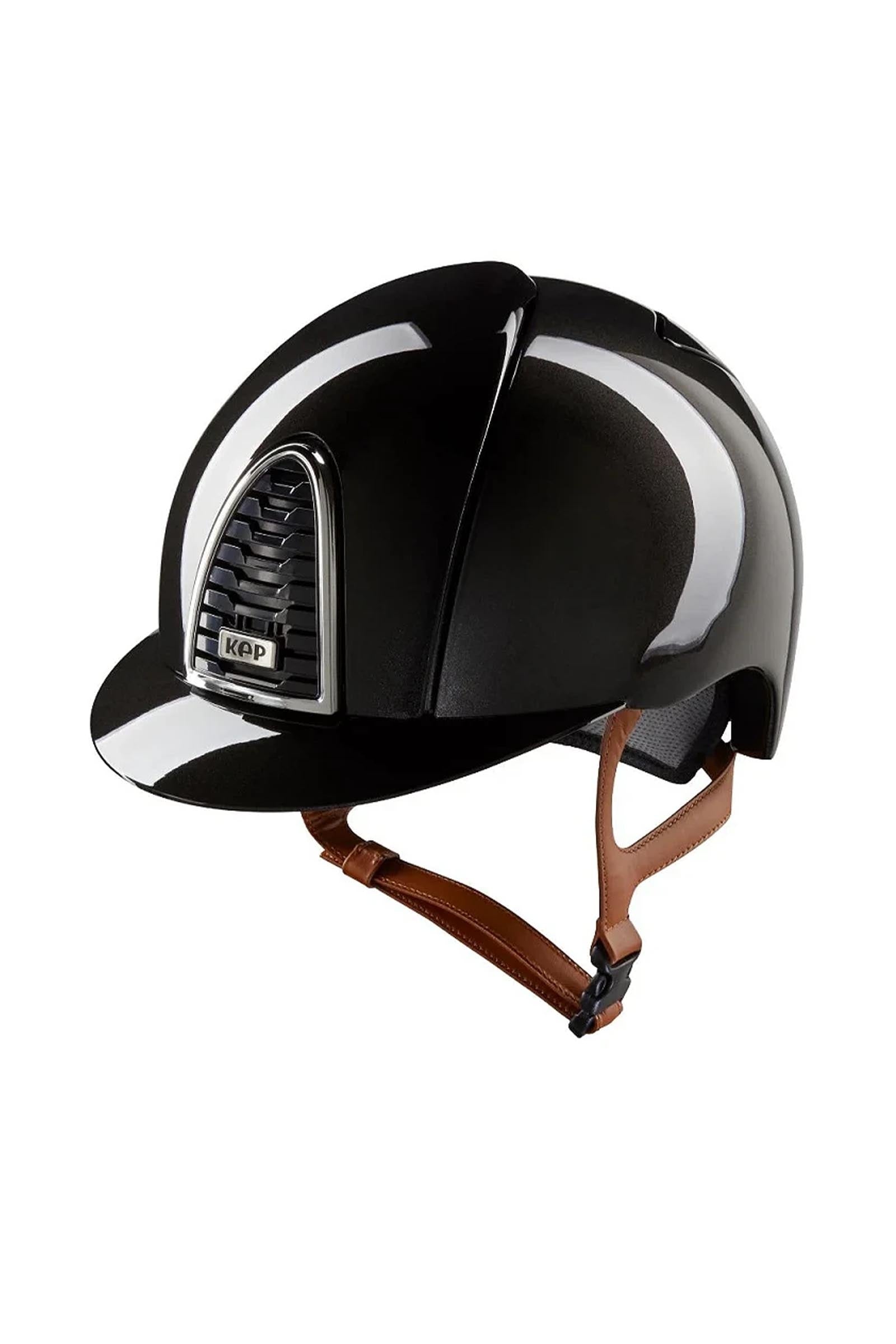 KEP Helmets KEP Cromo 2.0 Shine/Beige Riding Helmet With Extra Visor, App Compatible Reithelme & Sicherheitswesten