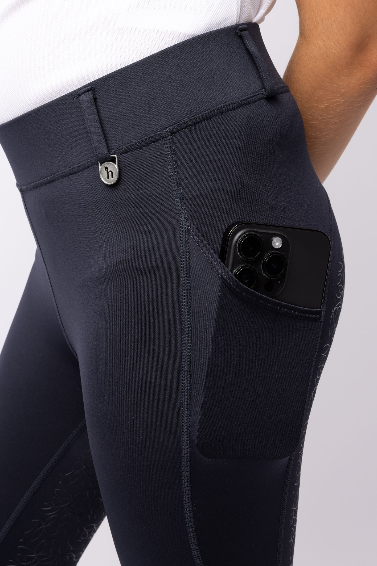 Horze Dea Kids´ Riding Tights With Full Grip Kids Apparel