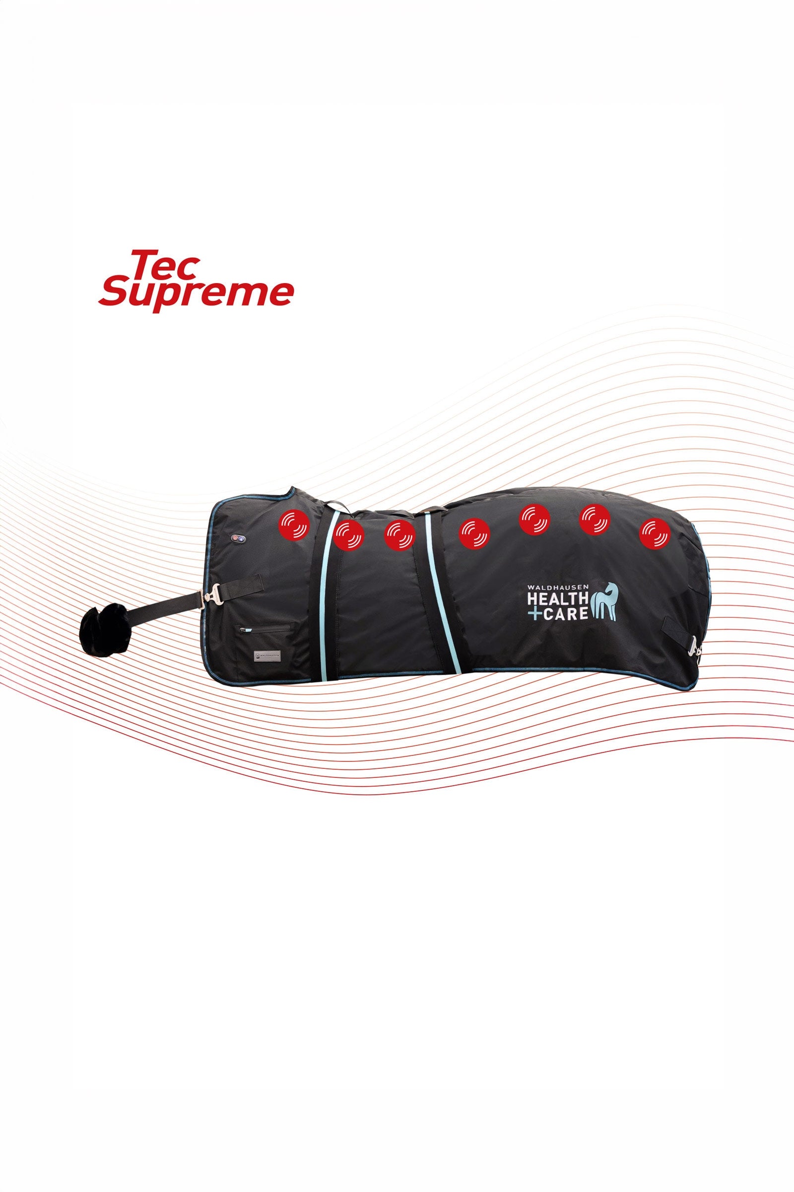 Waldhausen Health + Care Tec Supreme Heiz- und Massagedecke Pferdedecken