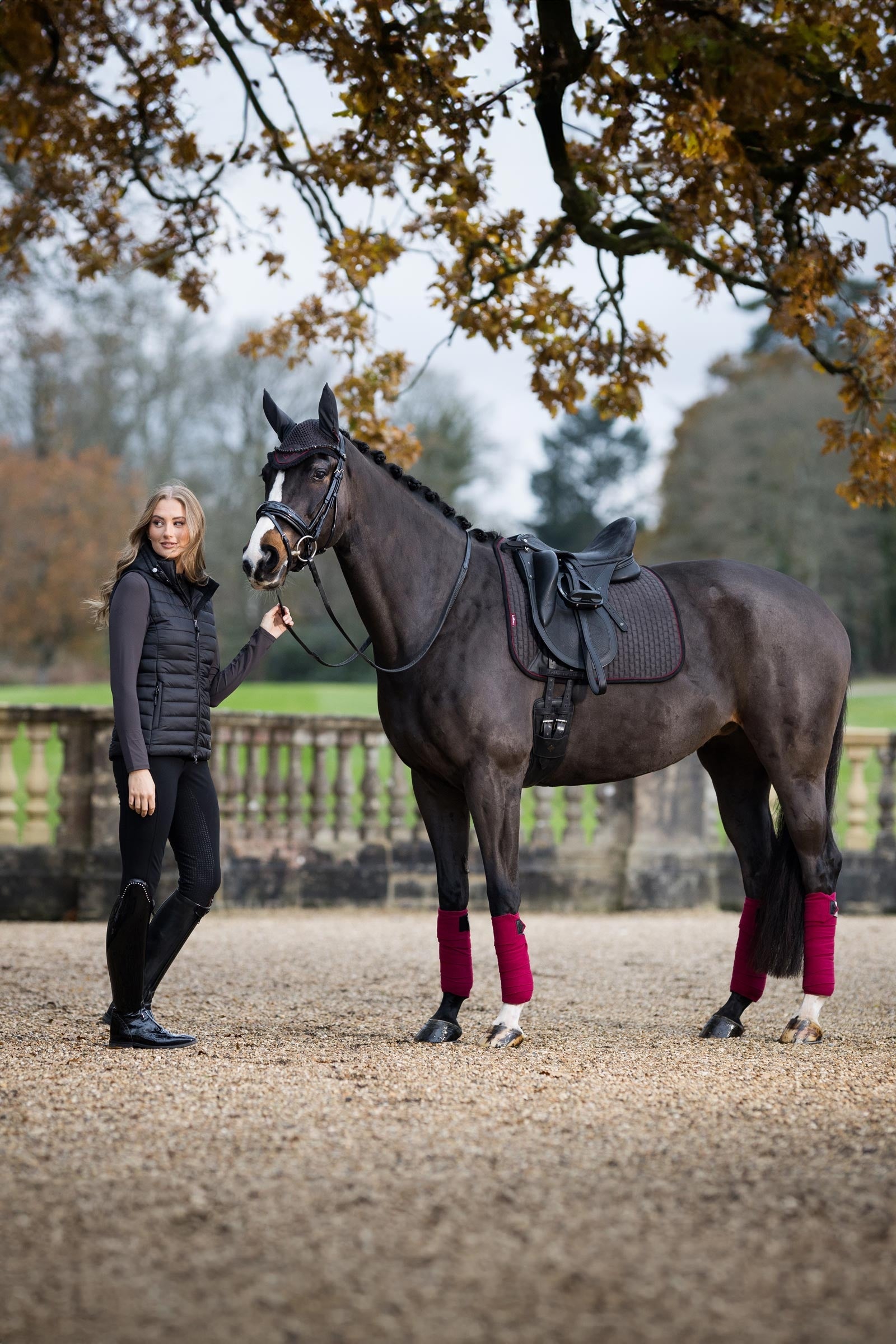 LeMieux Suede Square Dressage Saddle Pad Saddle Pads