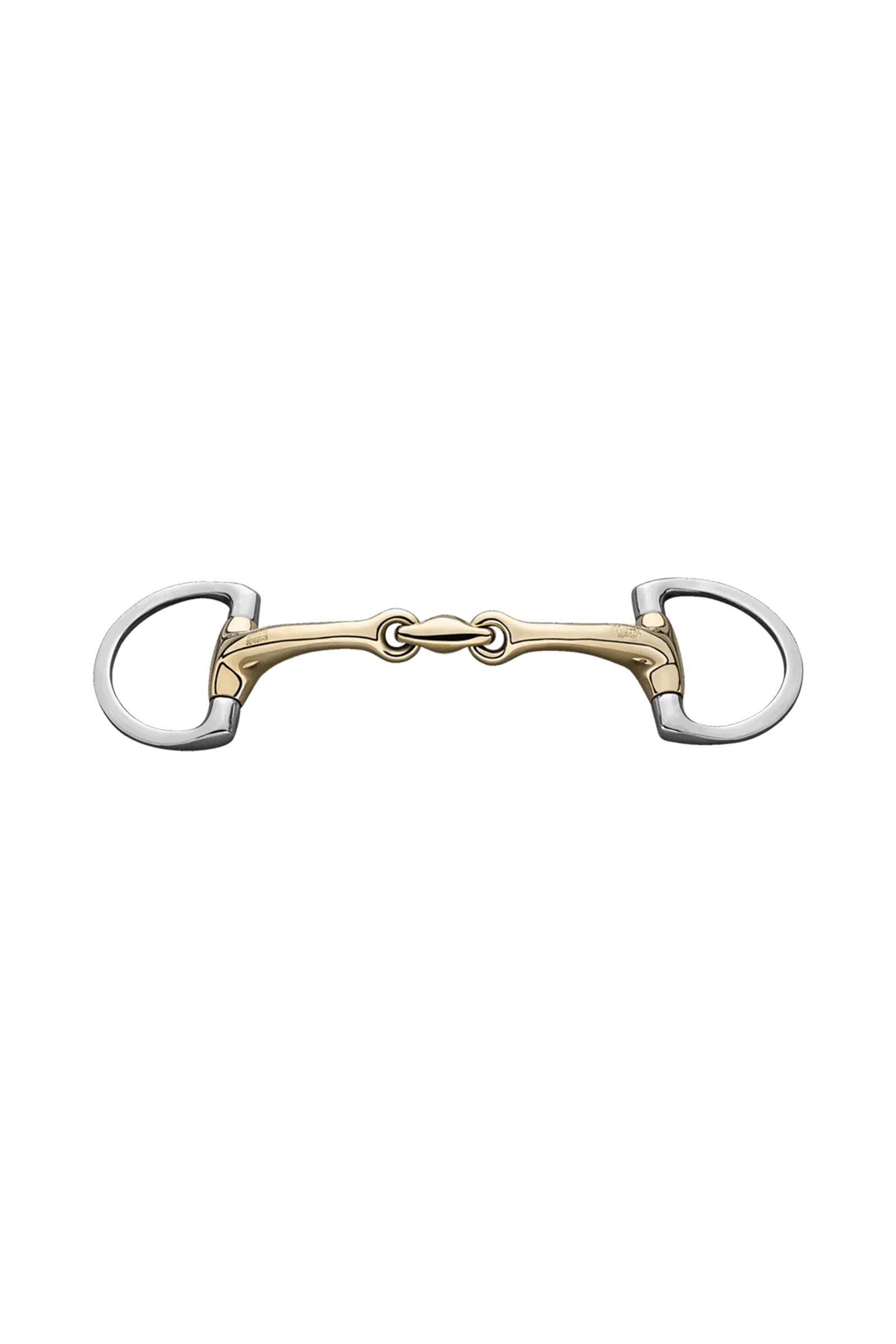 Sprenger Dynamic RS Pony Island Olivenkopfgebiss, doppelt gebrochen, 14 mm, Sensogan Gebisse