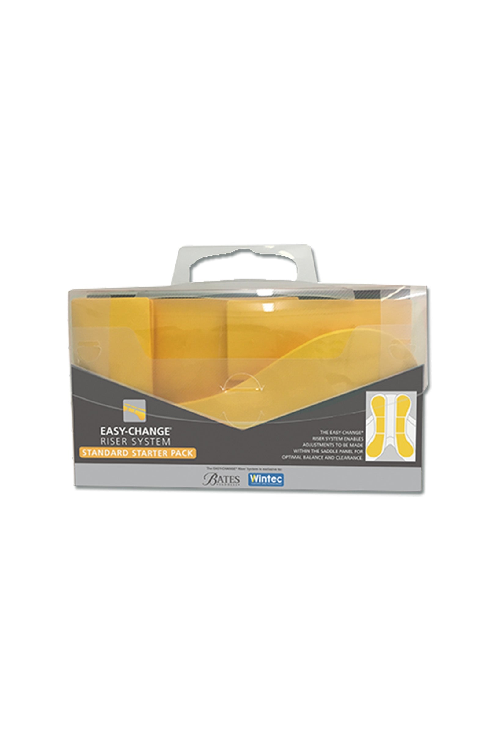 Wintec EASY-CHANGE- Riser Starter Set, Standard Sättel & Sattelgurte