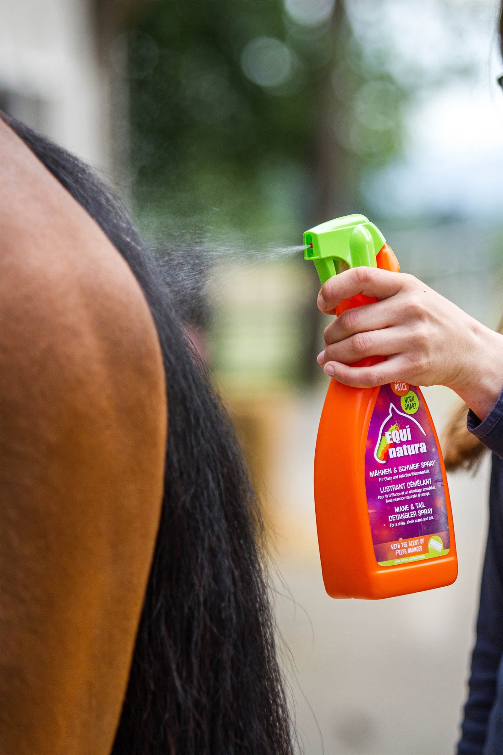 Equinatura Mane & Tail Detangler Spray, 1000 ml Horse Health Care