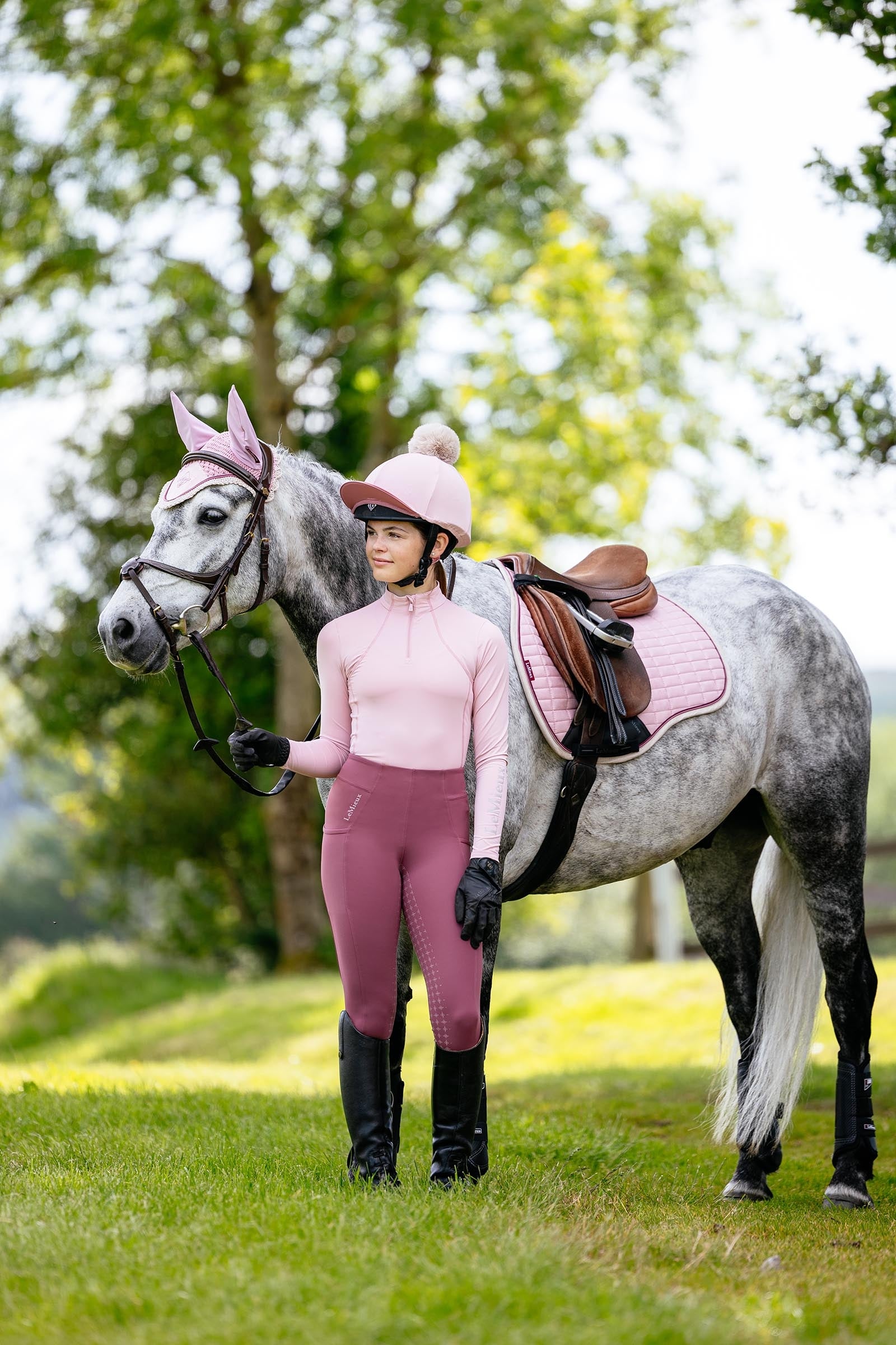 LeMieux Suede GP Square Saddle Pads