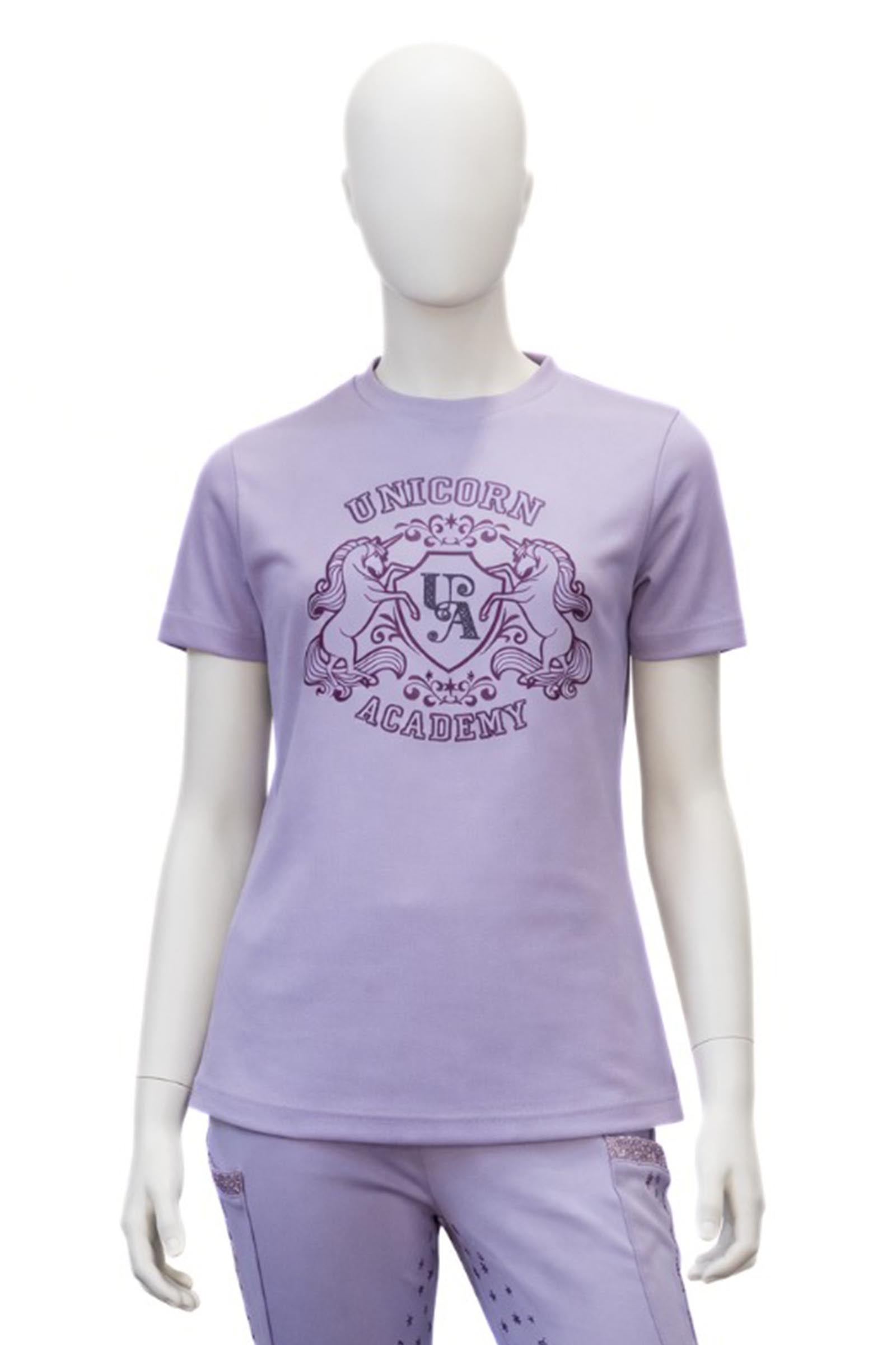 Kavalkade Unicorn Academy Kids´ T-Shirt mit Glitzer Kinder Reitbekleidung