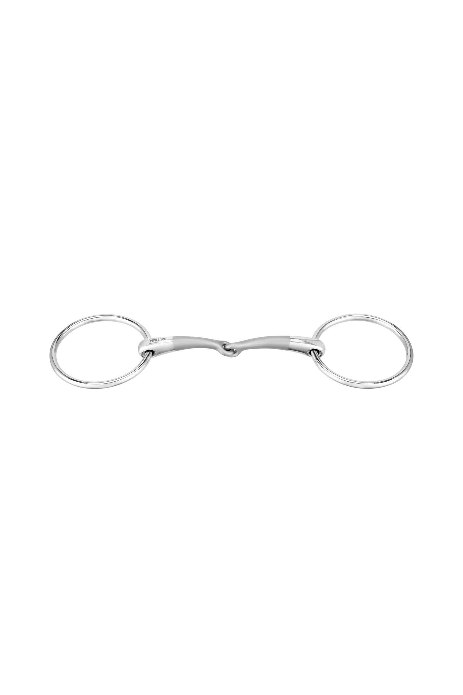 Sprenger Satinox Wassertrense, einfach gebrochen, 12 mm, 70 mm Ringe, Edelstahl Gebisse