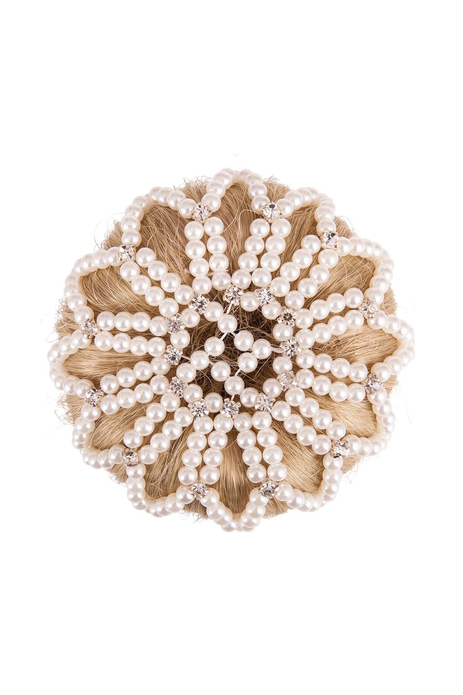 BR Haarnetz für Dutt Pearl Diamond Damen Reitbekleidung