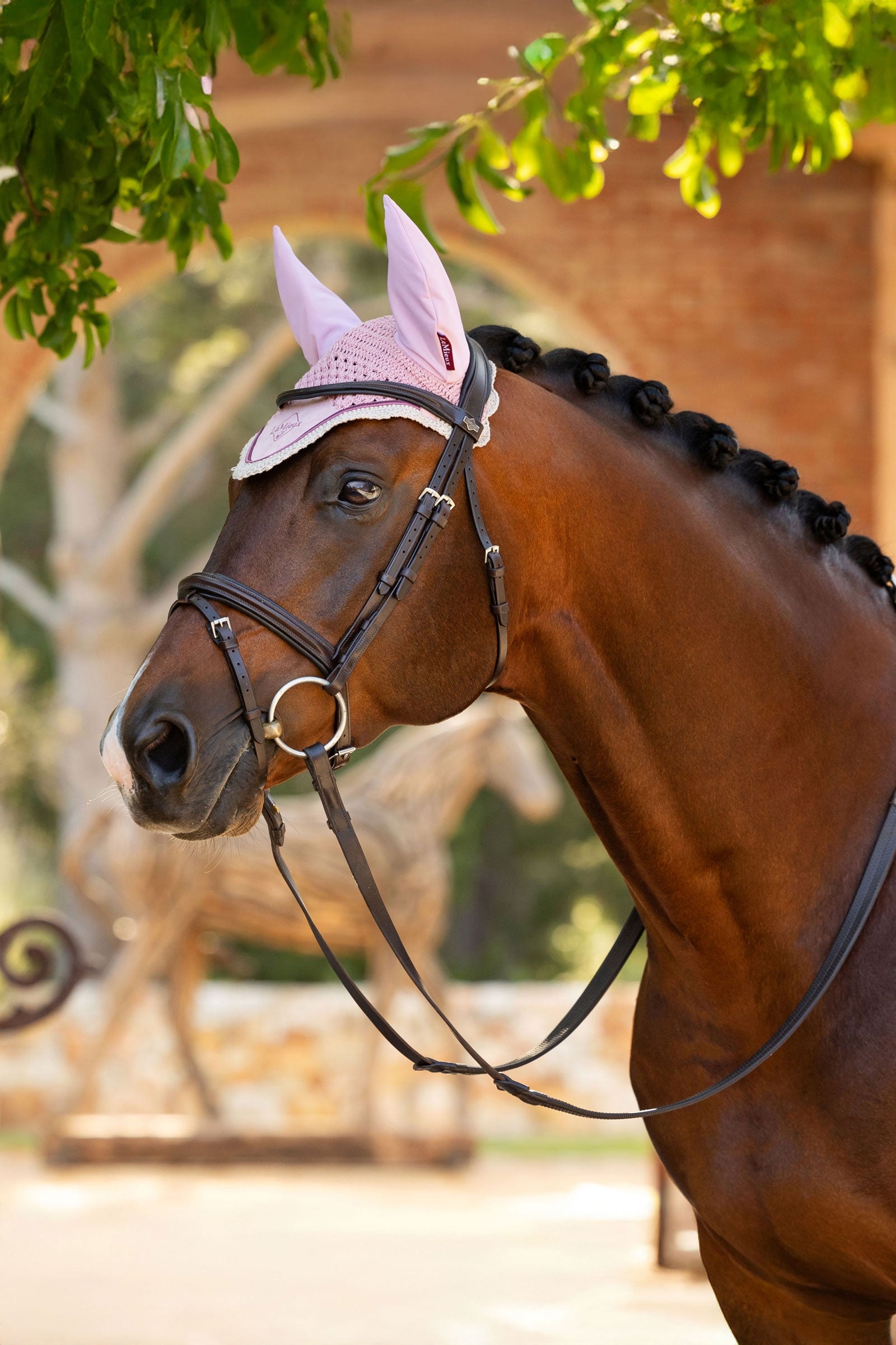 LeMieux Classic Fly Hood Antifly Protection for Horses