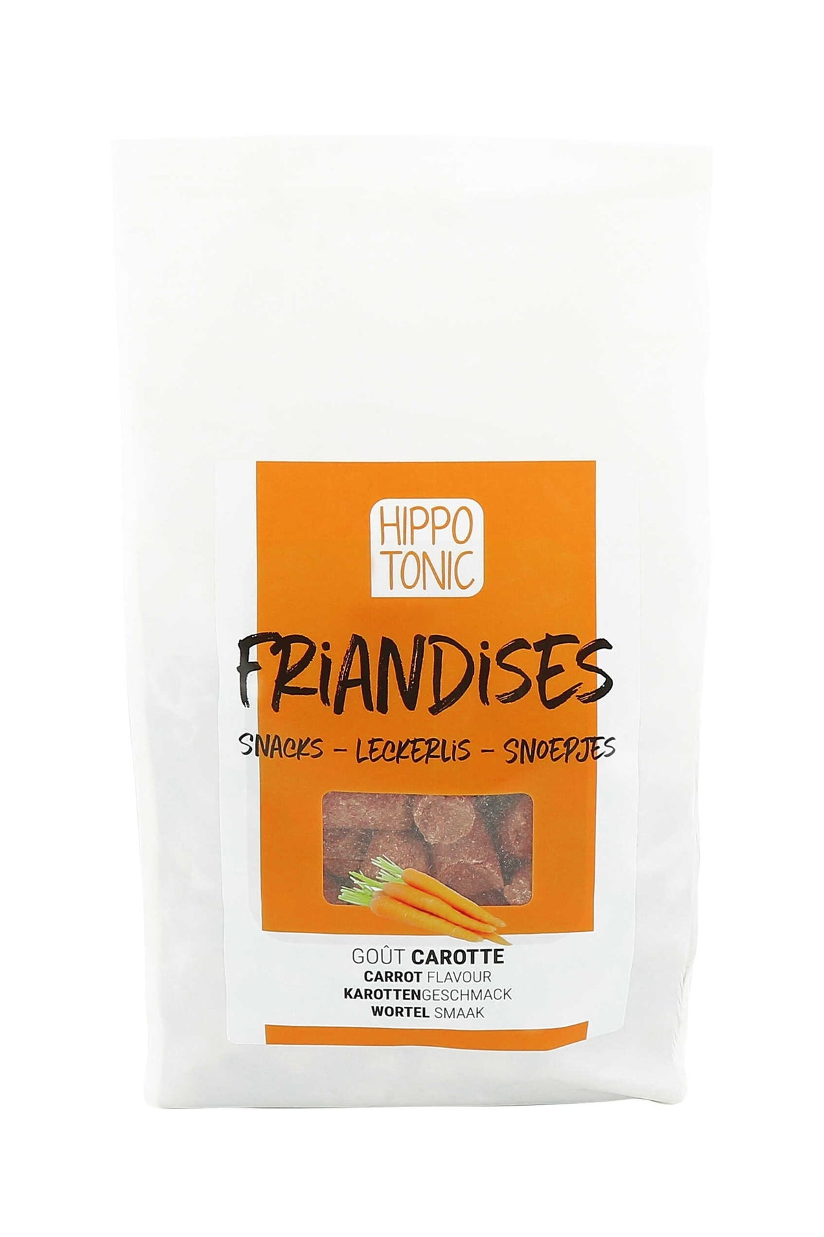HIPPOTONIC Treats Carrot Flavor, 1 kg Horse Feed & Nutrition
