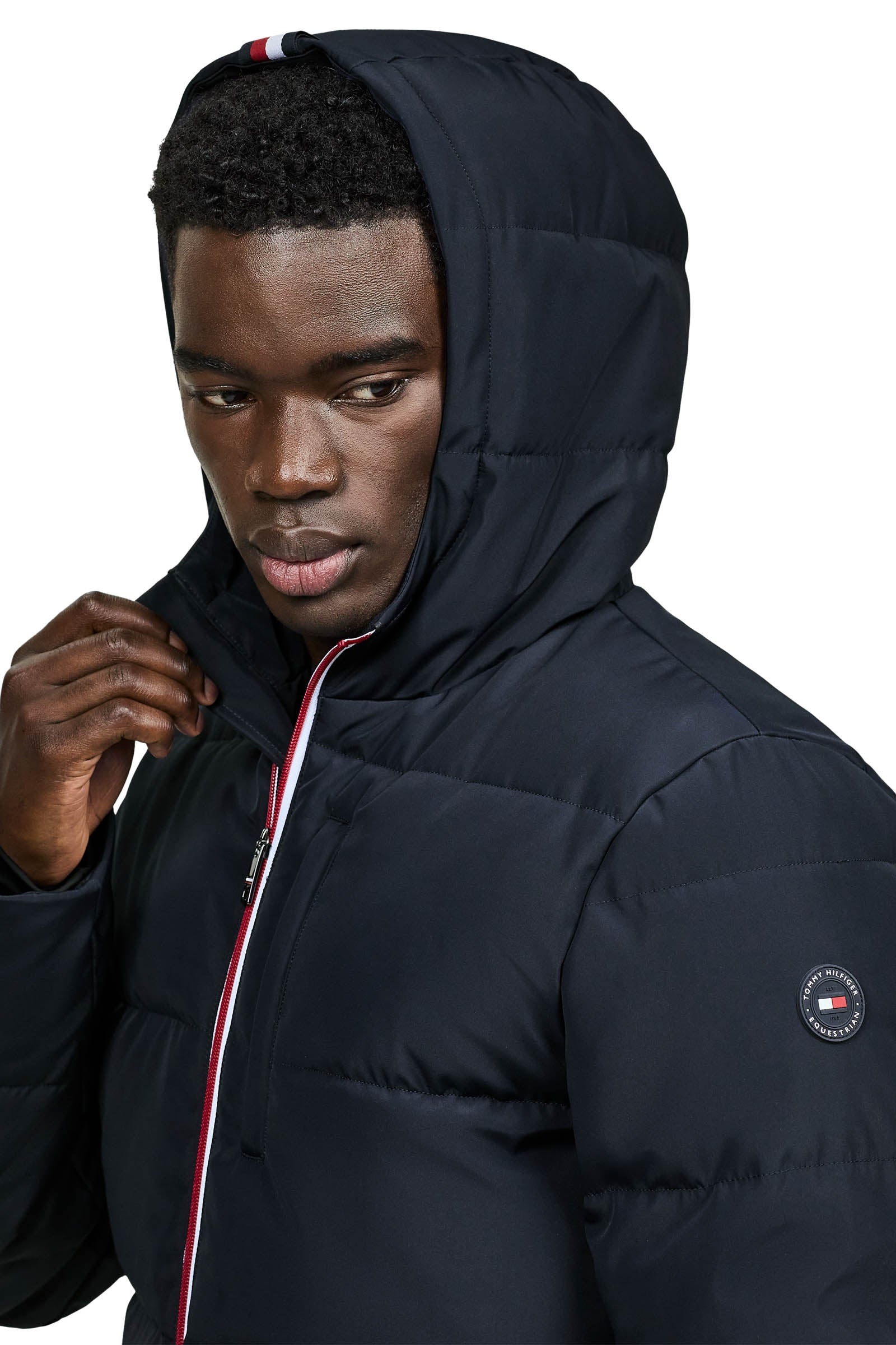 Tommy Hilfiger Equestrian Clinton Puffer Jacket Mens Riding Clothing