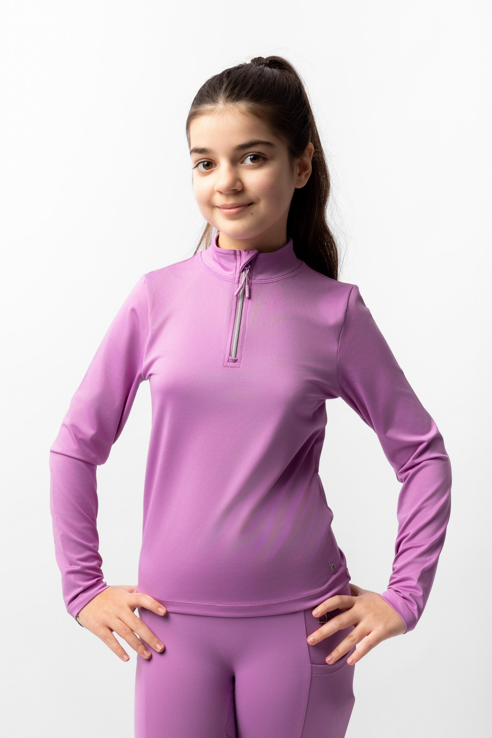 Horze Mea Kinder Trainingsshirt Kinder Reitbekleidung